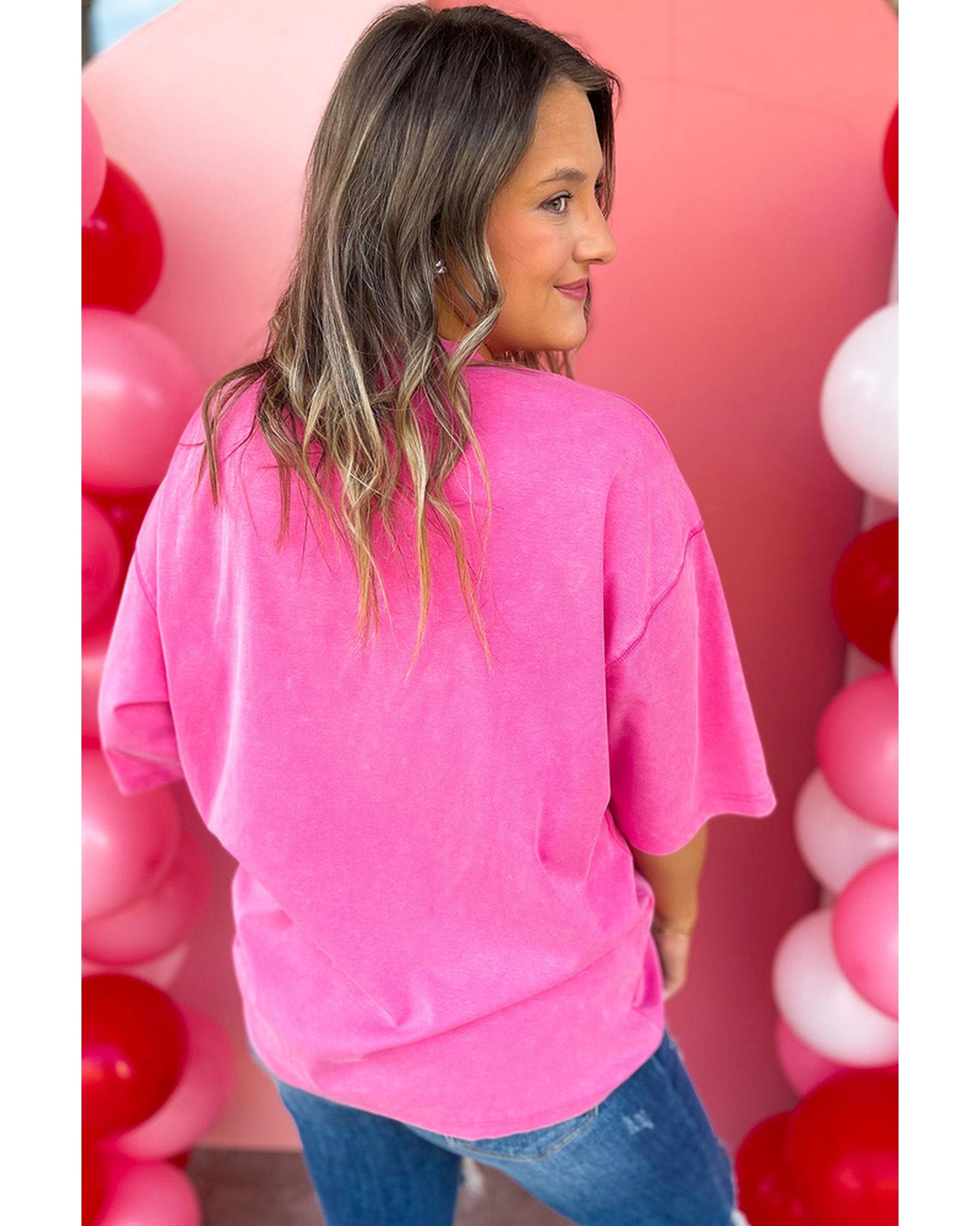 Azura Exchange MAMA Rhinestone Graphic T-Shirt - S