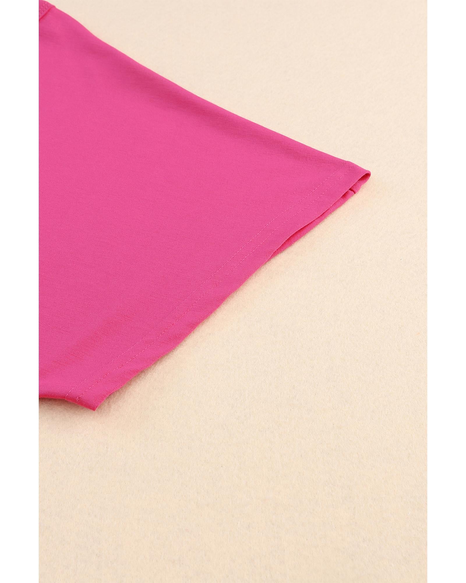 Azura Exchange One Shoulder Asymmetric Criss Cross T-Shirt - XL