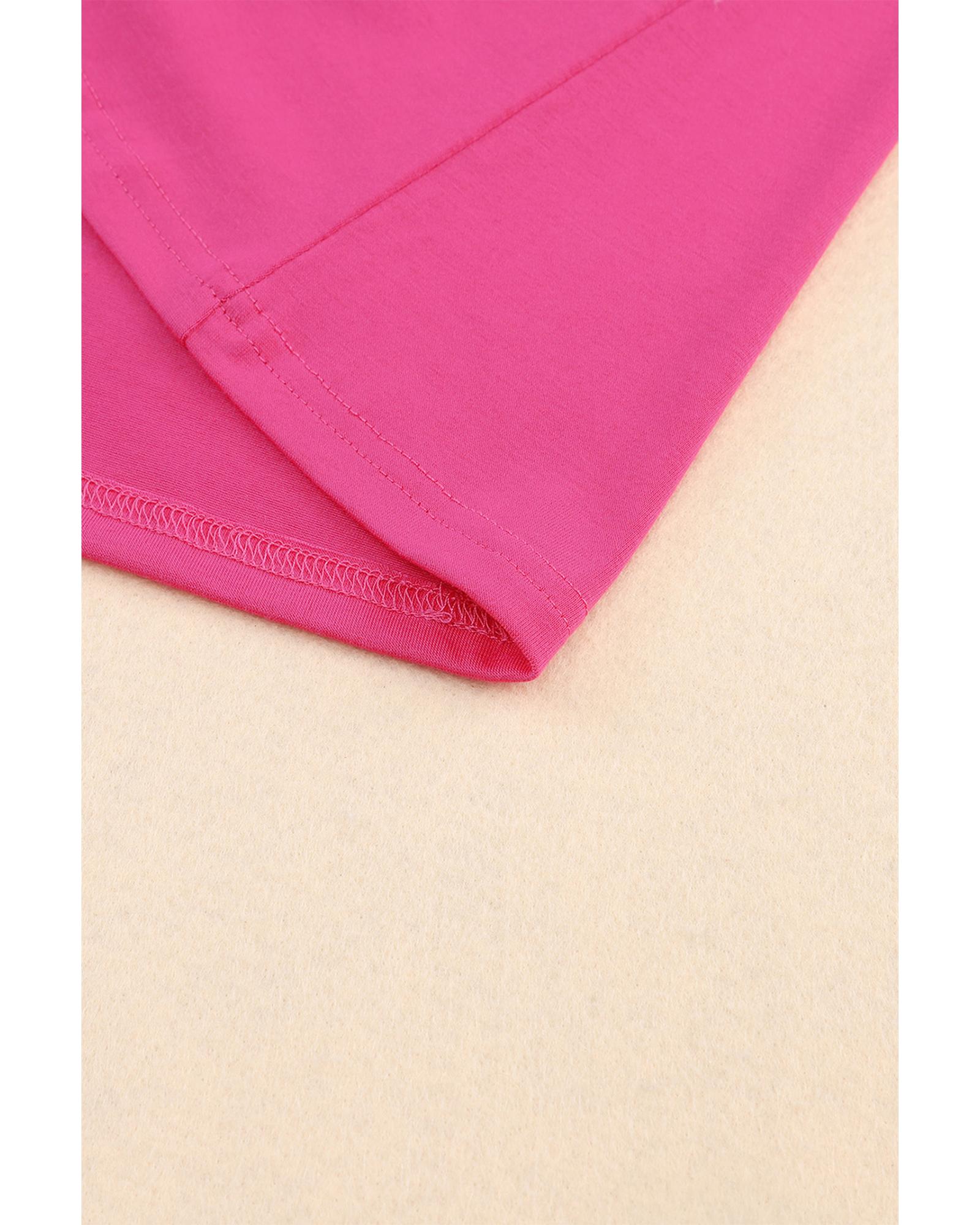 Azura Exchange One Shoulder Asymmetric Criss Cross T-Shirt - XL