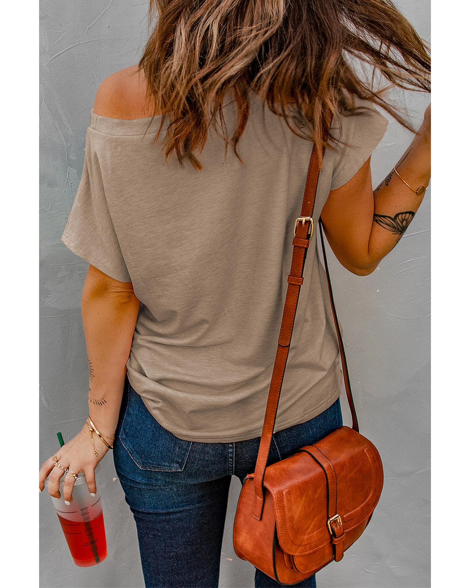 Azura Exchange Side Slit Pocketed Tee - 2XL