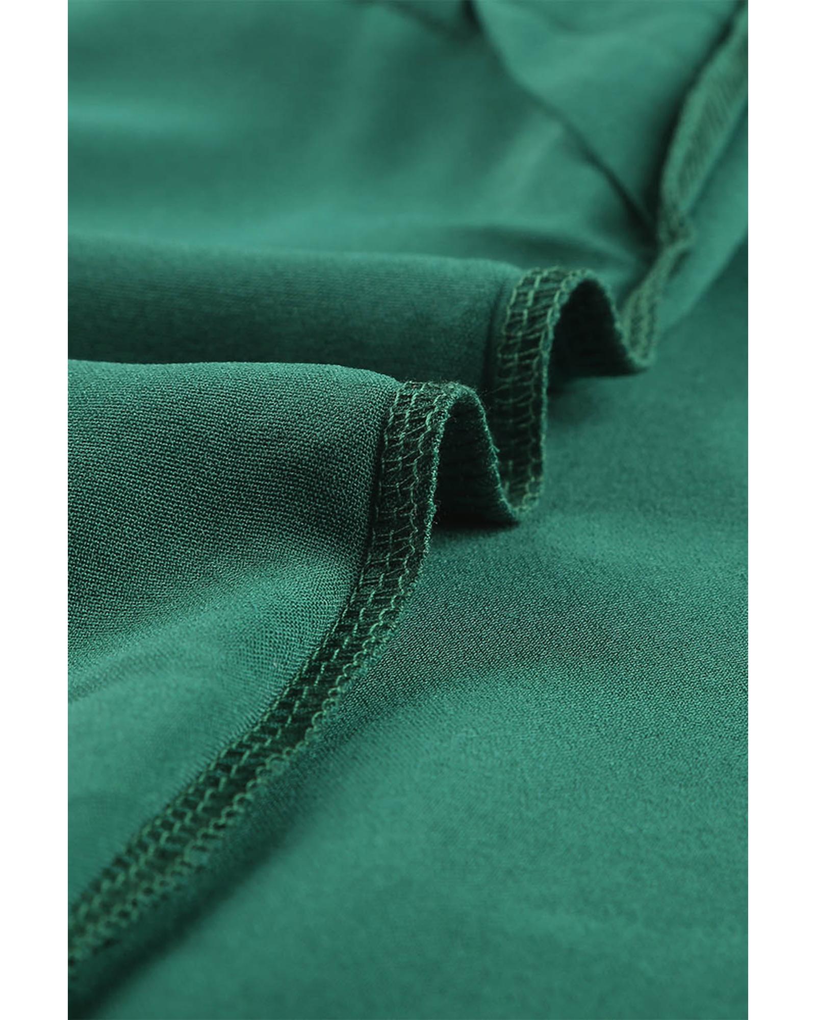 Azura Exchange V Neckline Half Sleeve Blouse - 2XL