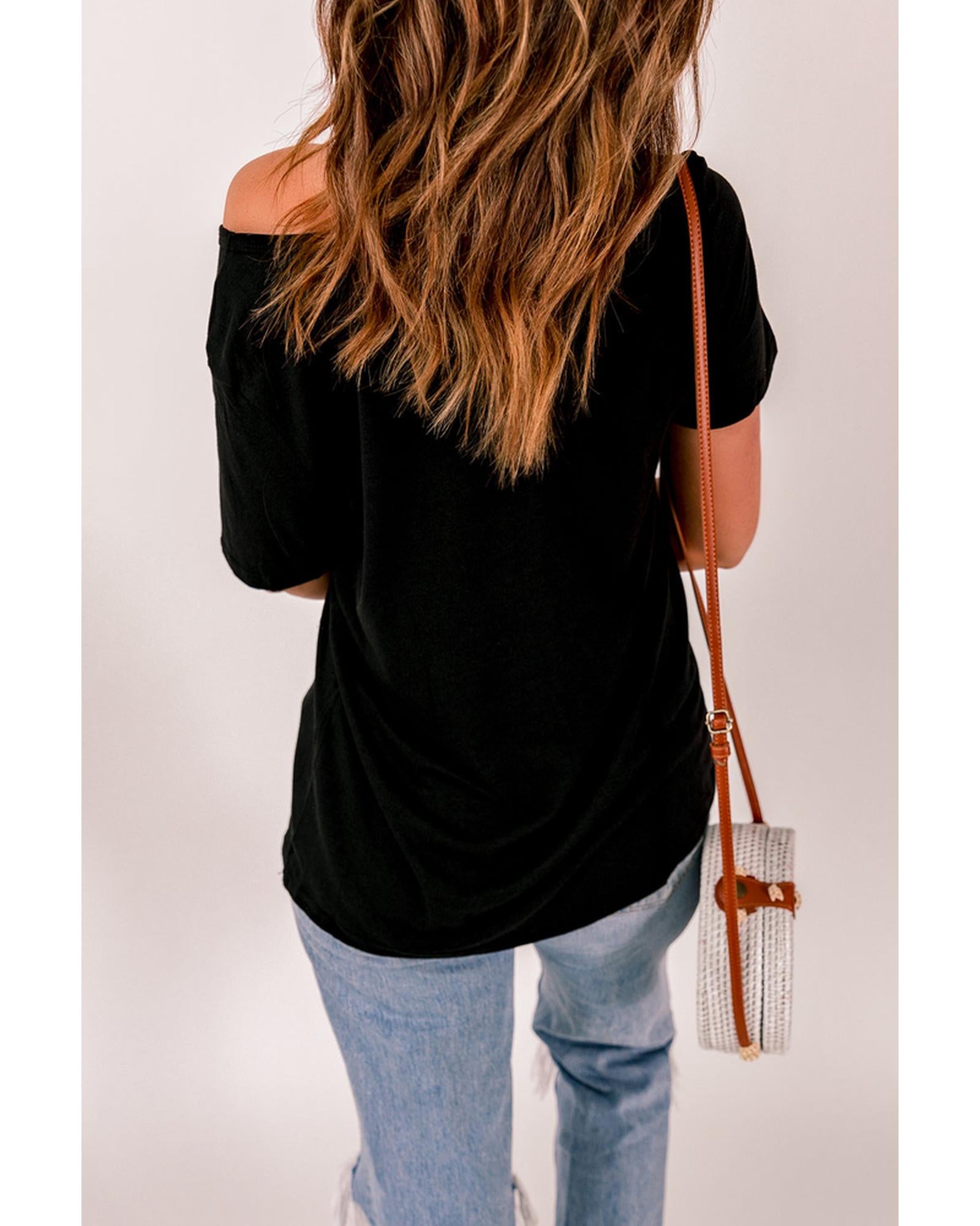 Azura Exchange HIPPIE SOUL Ombre Tie-dye Sunflower Feather Print T-shirt - M