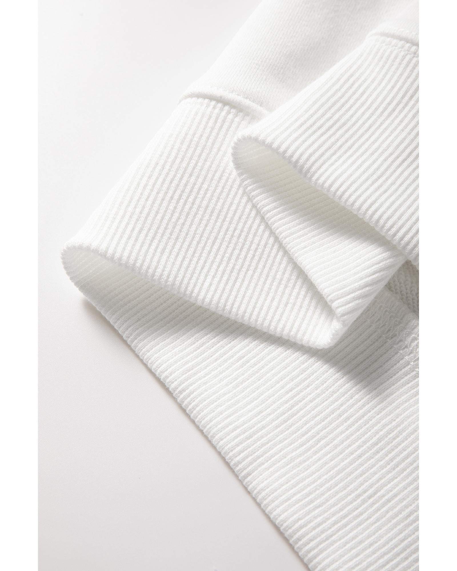 Beige JESUS CHRISH & PUMPKIN SPICE Graphic Drop Shoulder Sweatshirt - XL