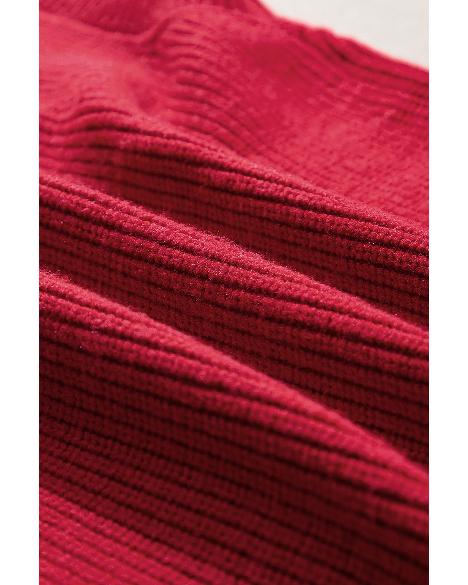 Racing Red Game Day Rugby Football Season Sweater Vest - L