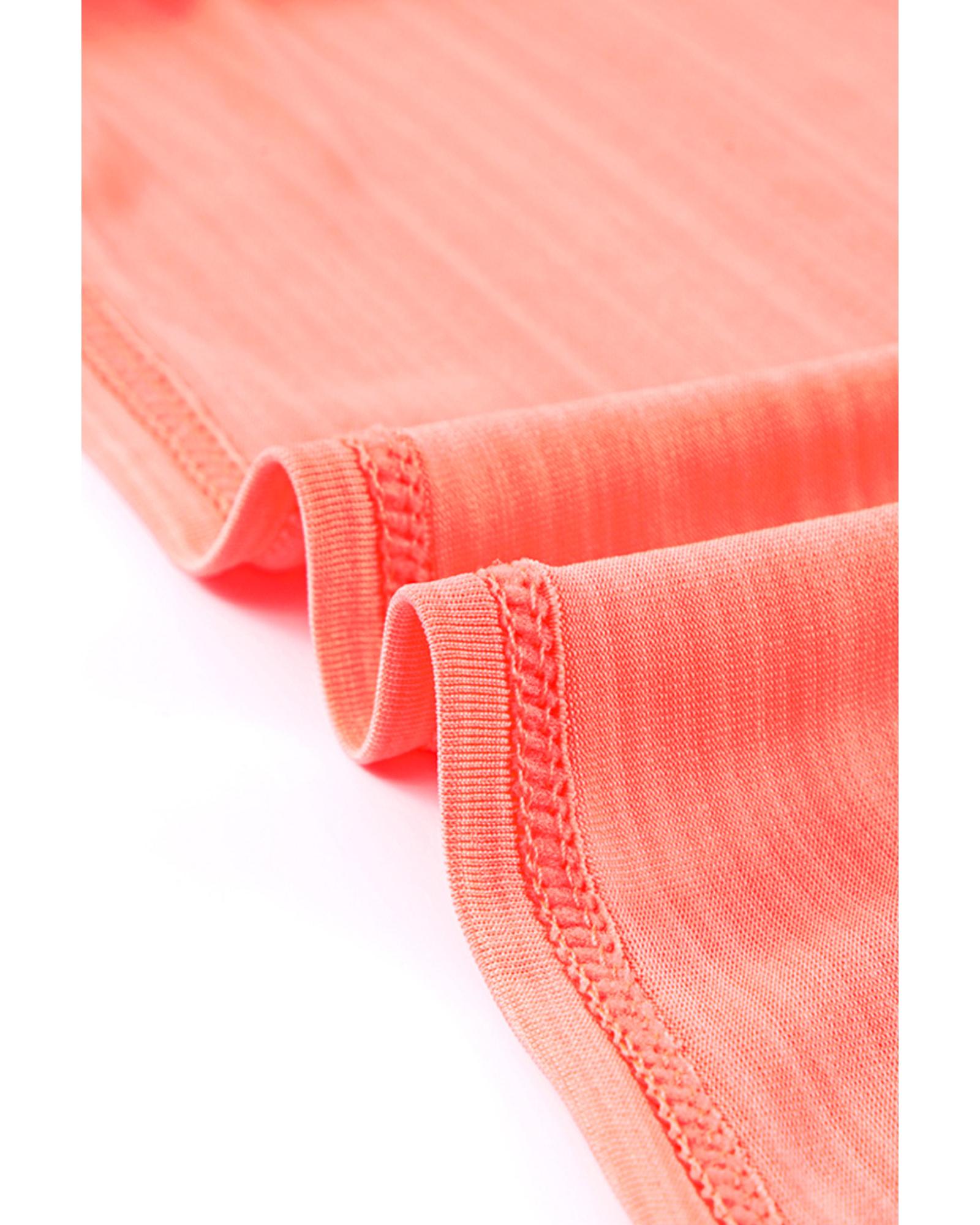 Azura Exchange Pink Printed Lined Tankini Swimsuit - S