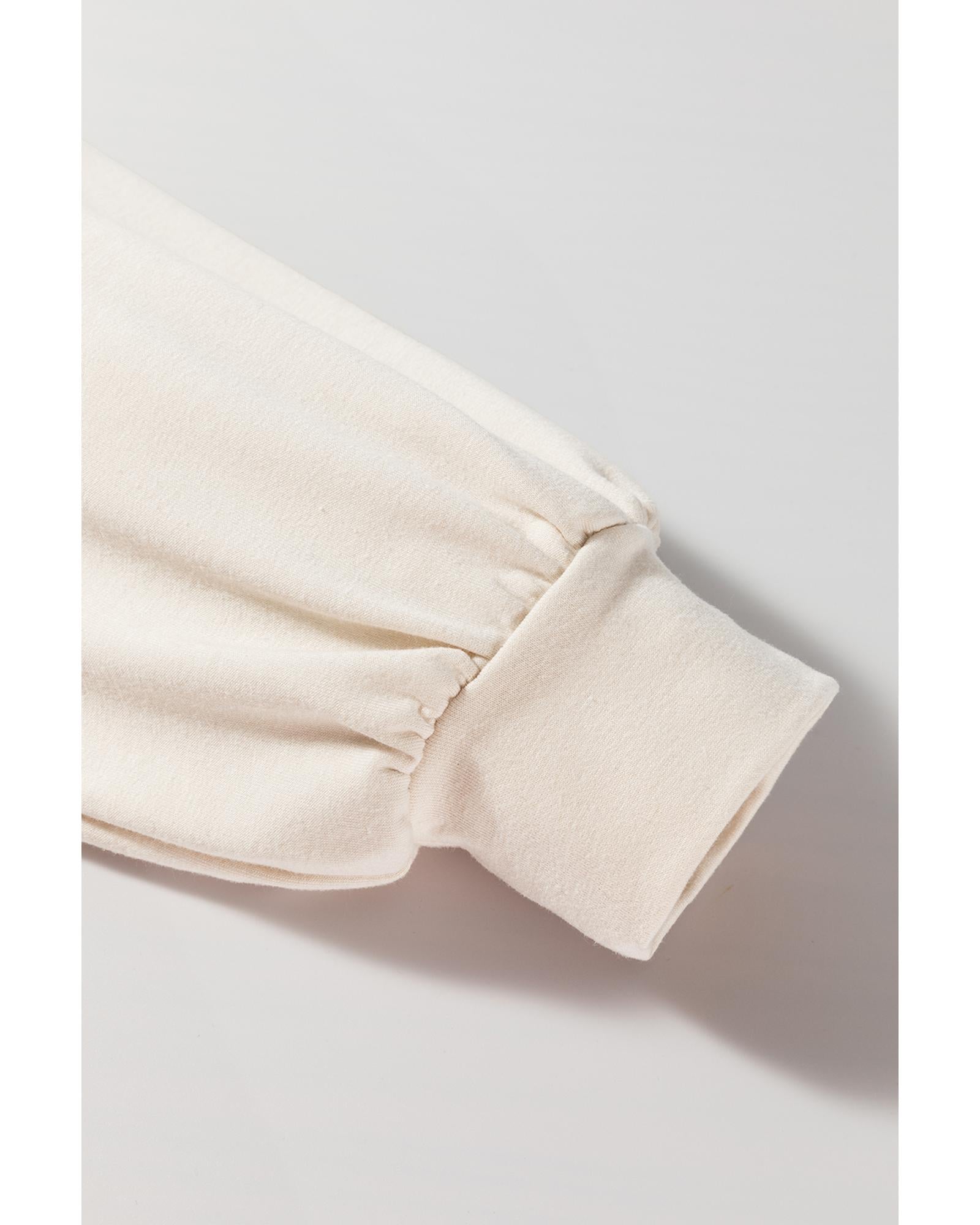 Beige Plaid Patchwork High Waist Sweatshirt Mini Dress - XL