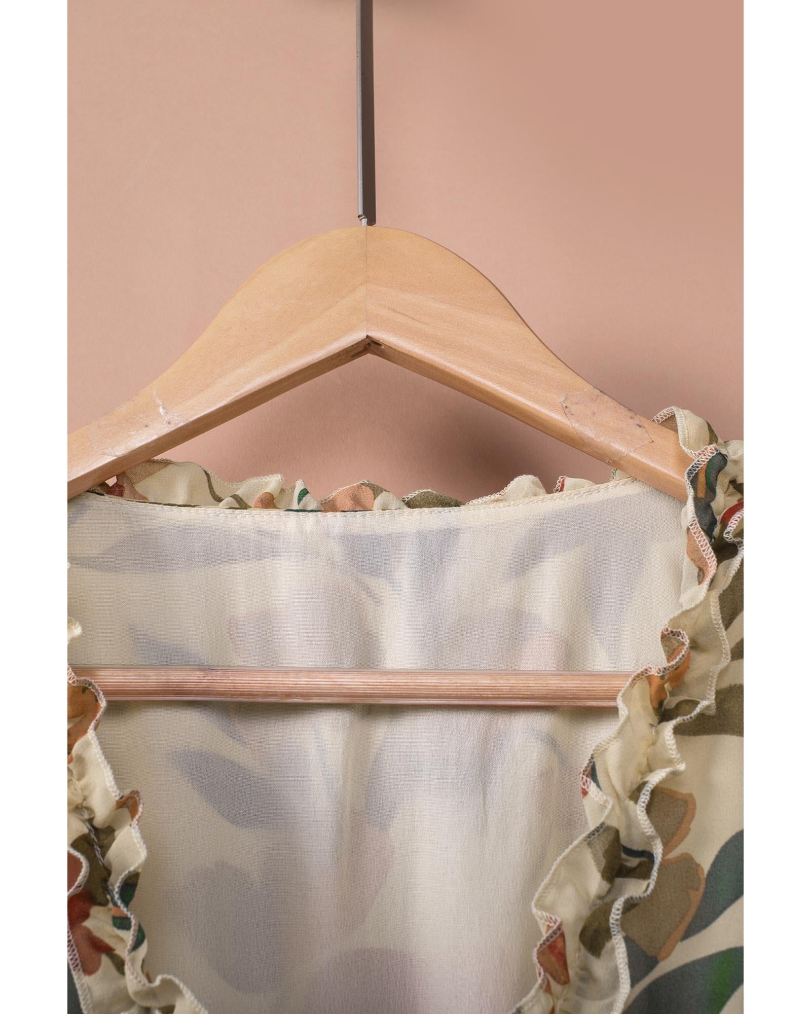 Azura Exchange Ruffle Tiered Maxi Dress - M