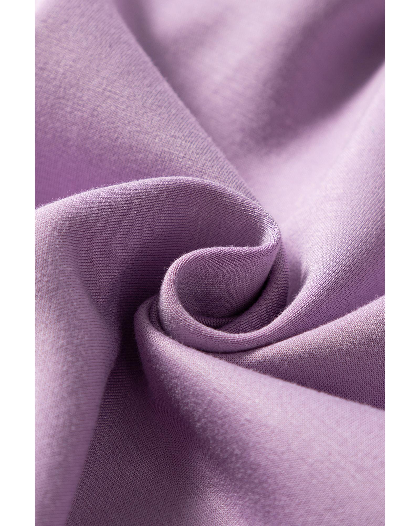 Orchid Bouquet Short Sleeve Zipper Collared Elastic High Waist Romper - S