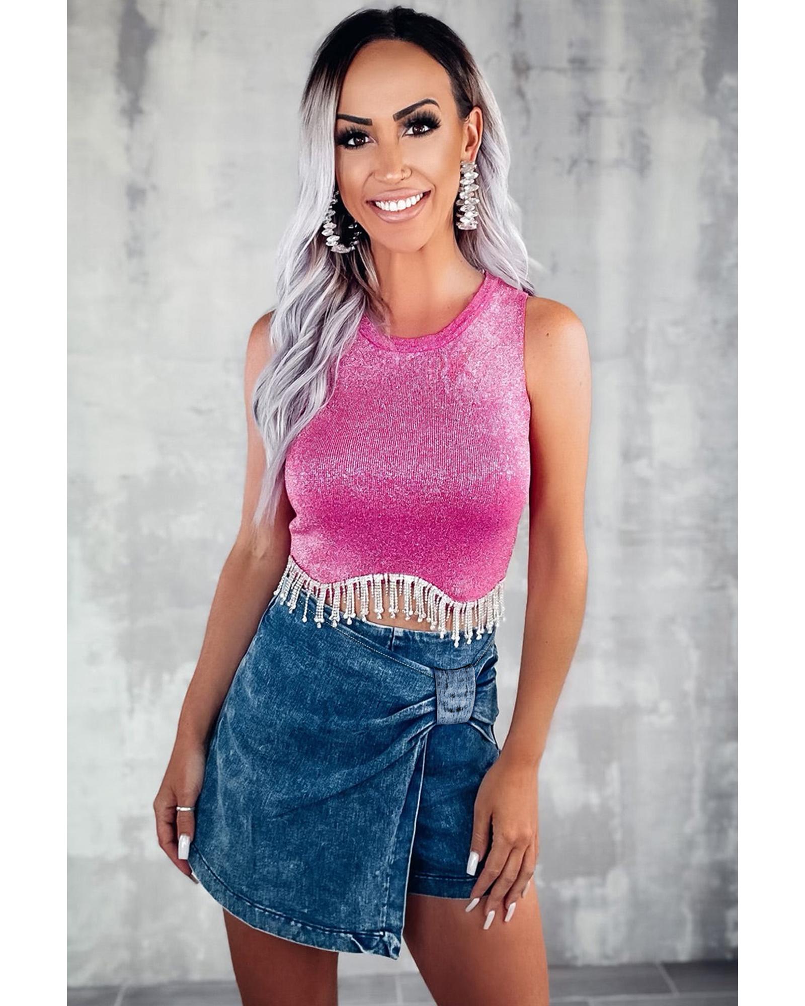 Sail Blue Acid Wash Asymmetric Twisted Wrapped Zipped Denim Skort - 12 US