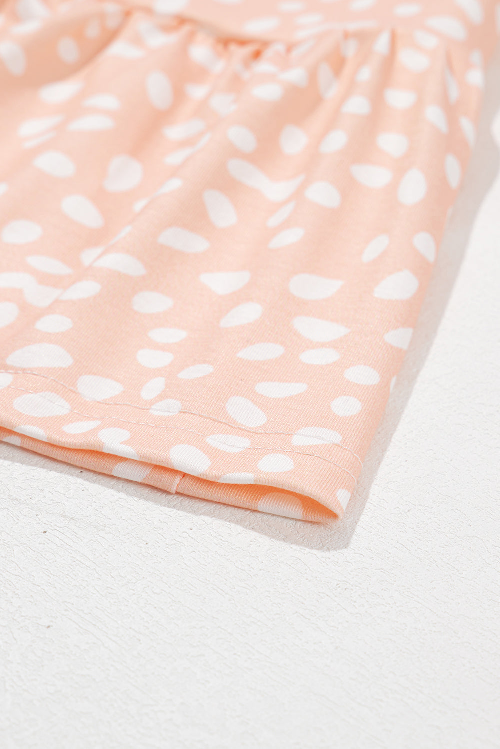 Pink Cheetah Print Tiered Ruffled Plus Size Dress - 3X