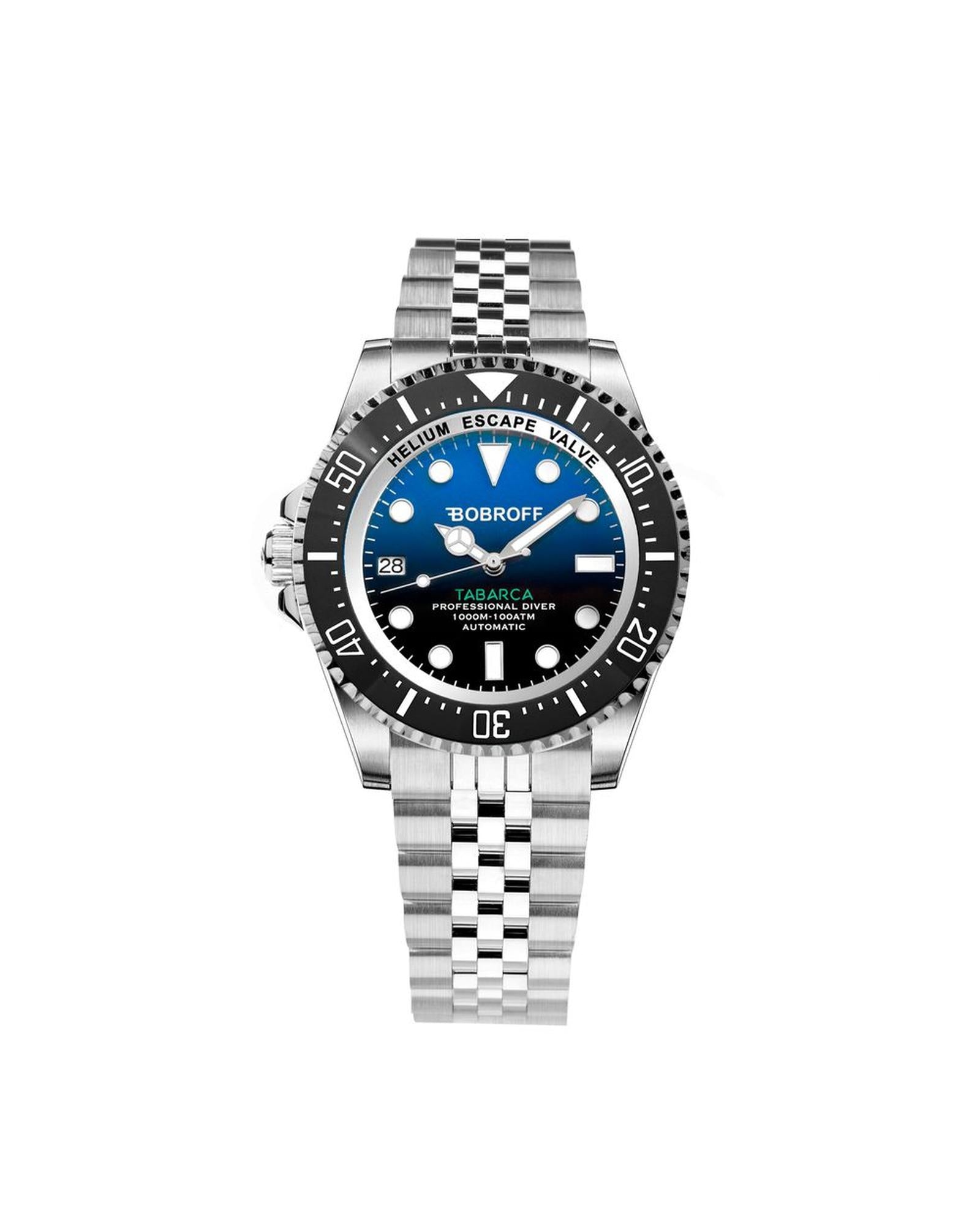 Bobroff Men's Silver Stainless Steel Watch - One Size