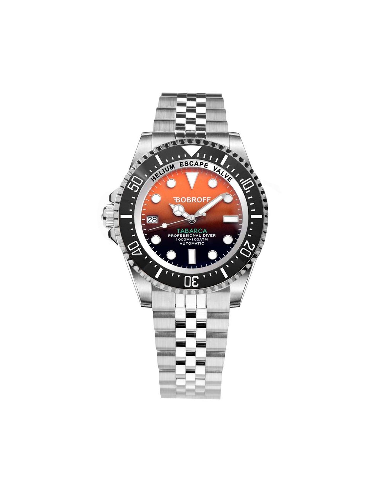 Bobroff Men's Silver Stainless Steel Watch - One Size