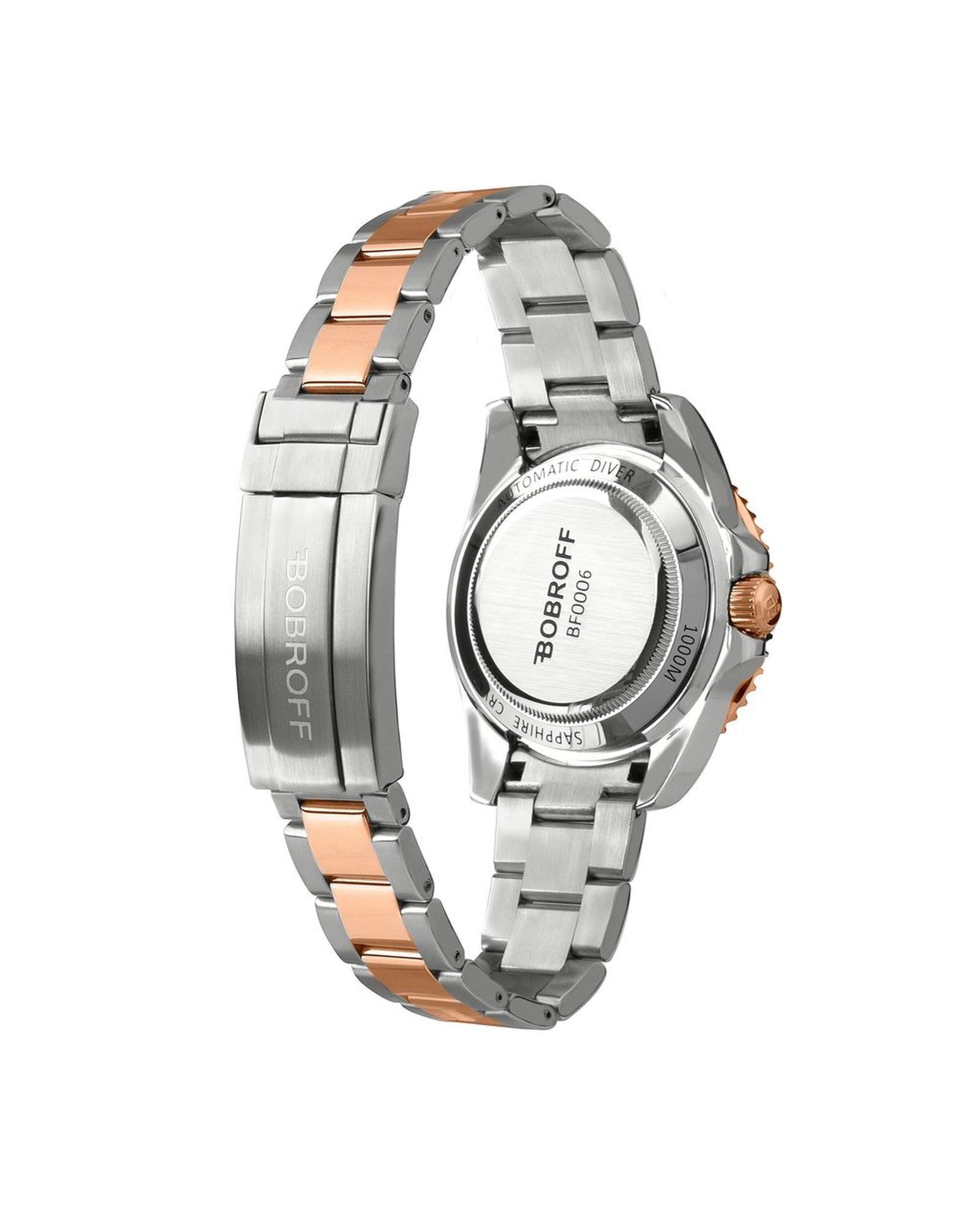 Bobroff Unisex's Silver Stainless Steel Watch - One Size