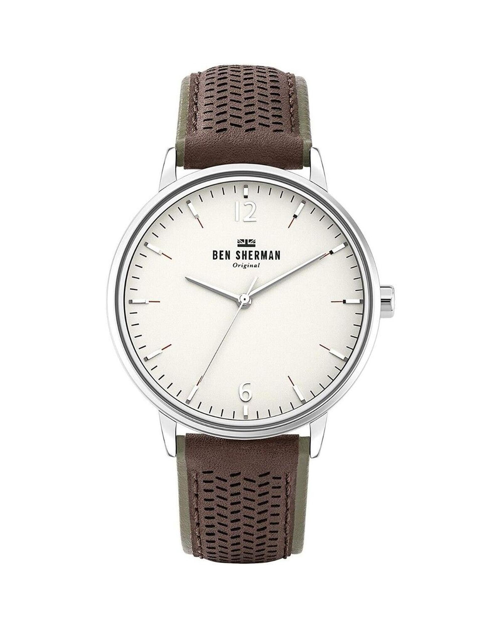 Ben Sherman Men's Brown Leather Watch - One Size