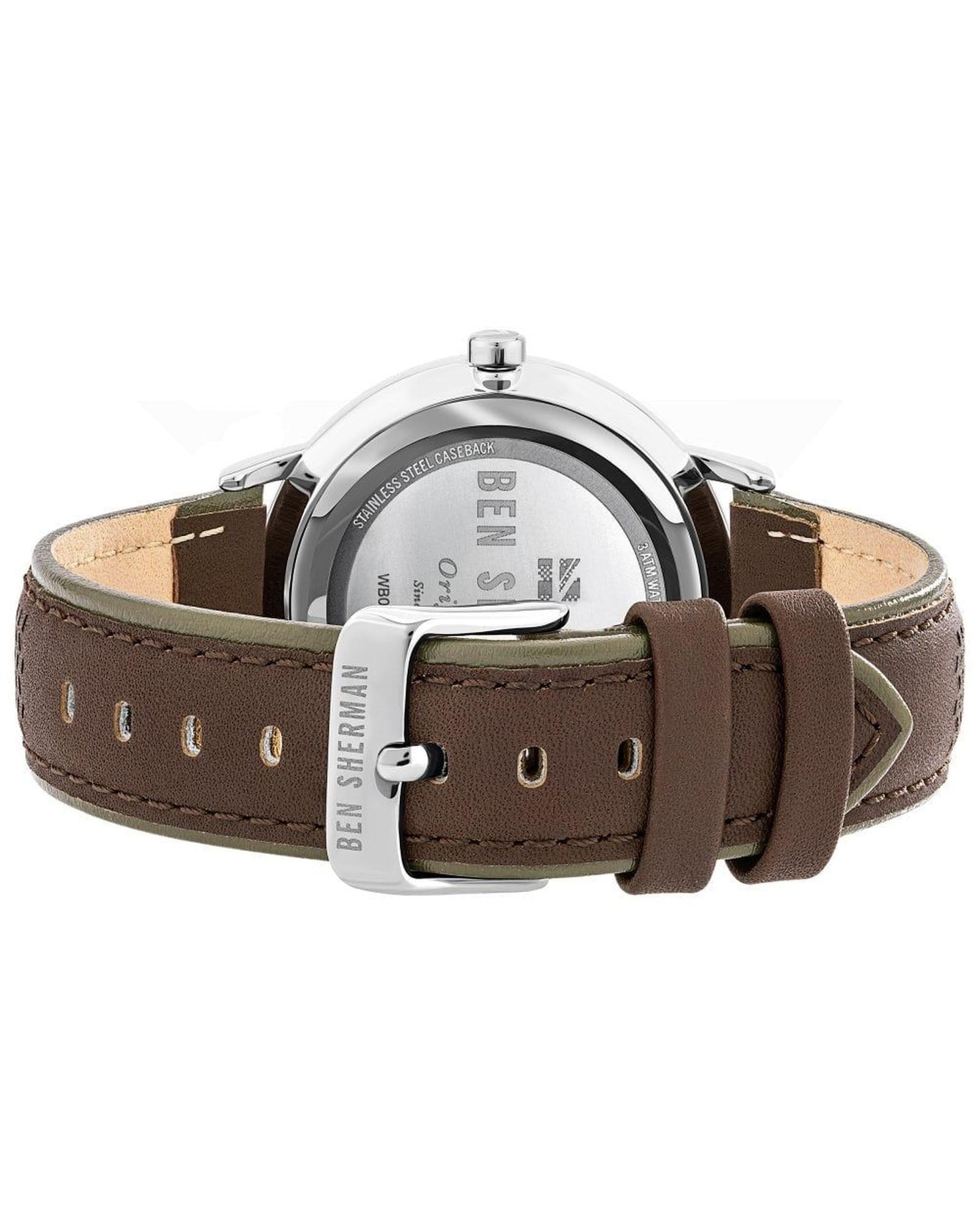 Ben Sherman Men's Brown Leather Watch - One Size