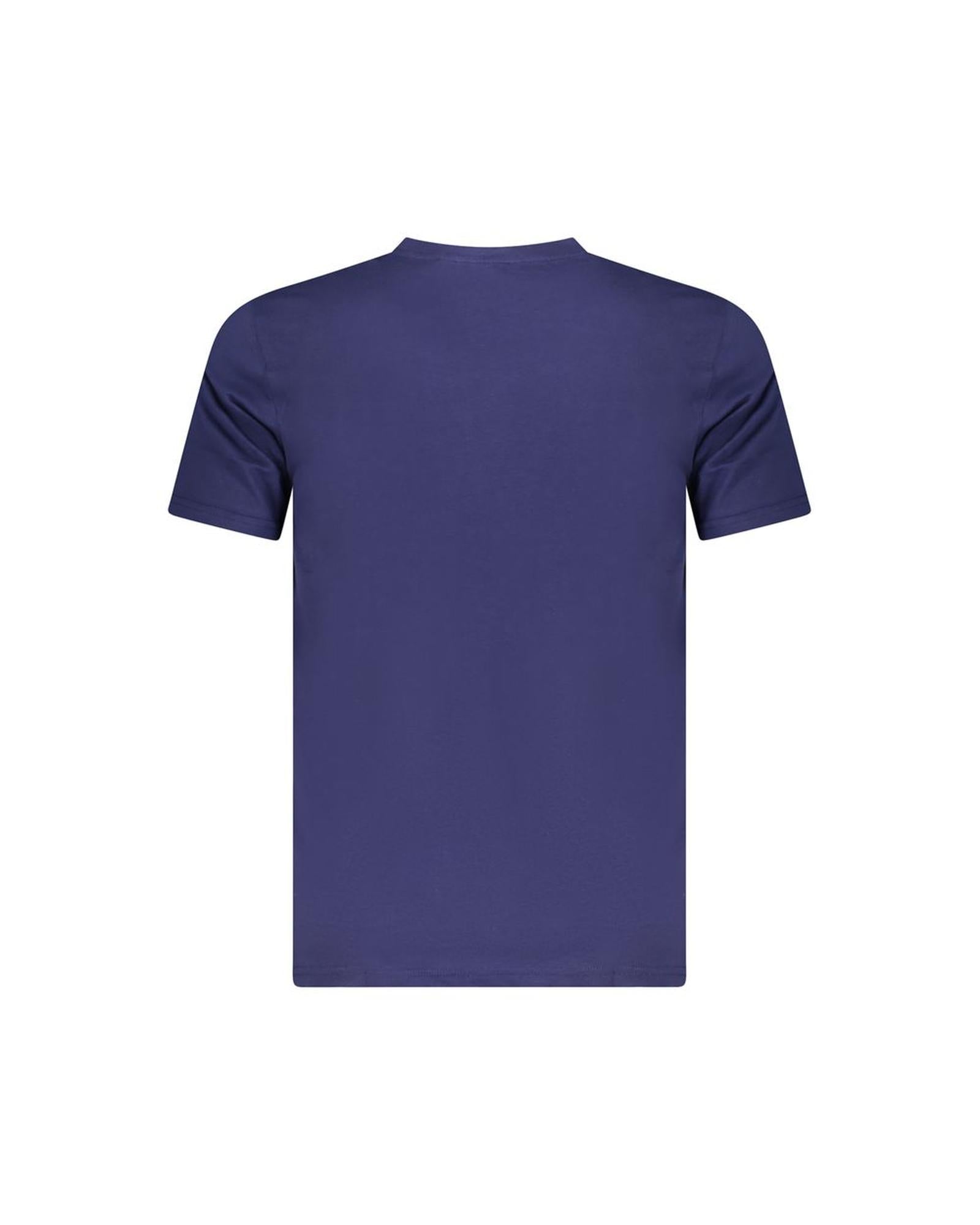Cavalli Class Men's Blue Cotton T-Shirt - M