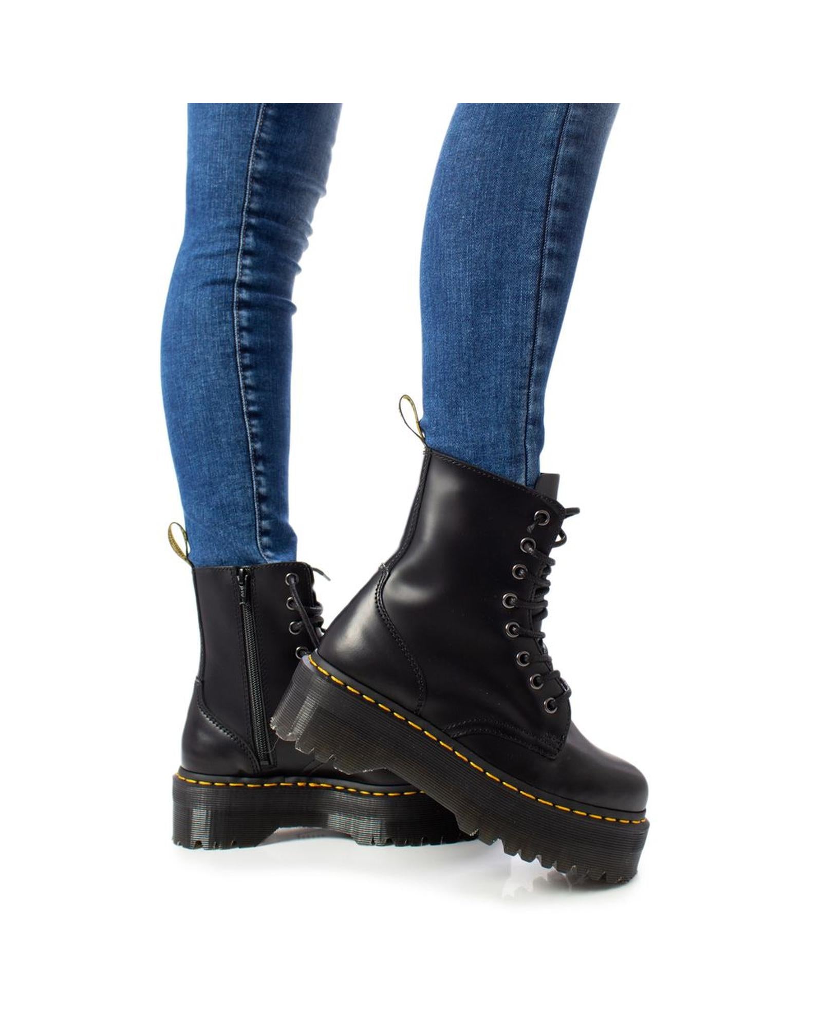 Dr Martens Women's Black Leather Boot - 41 EU