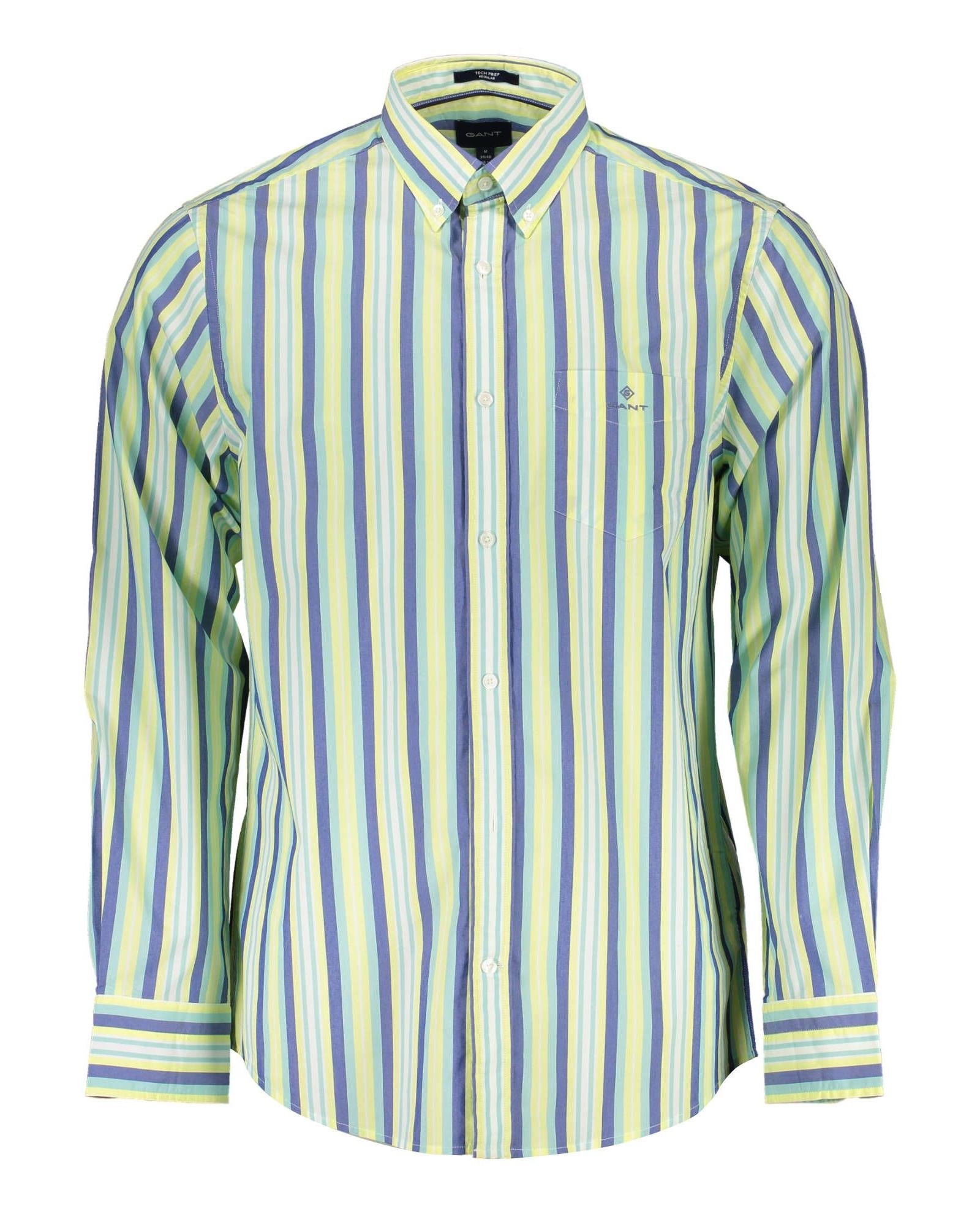 Gant Men's Yellow Cotton Shirt - M