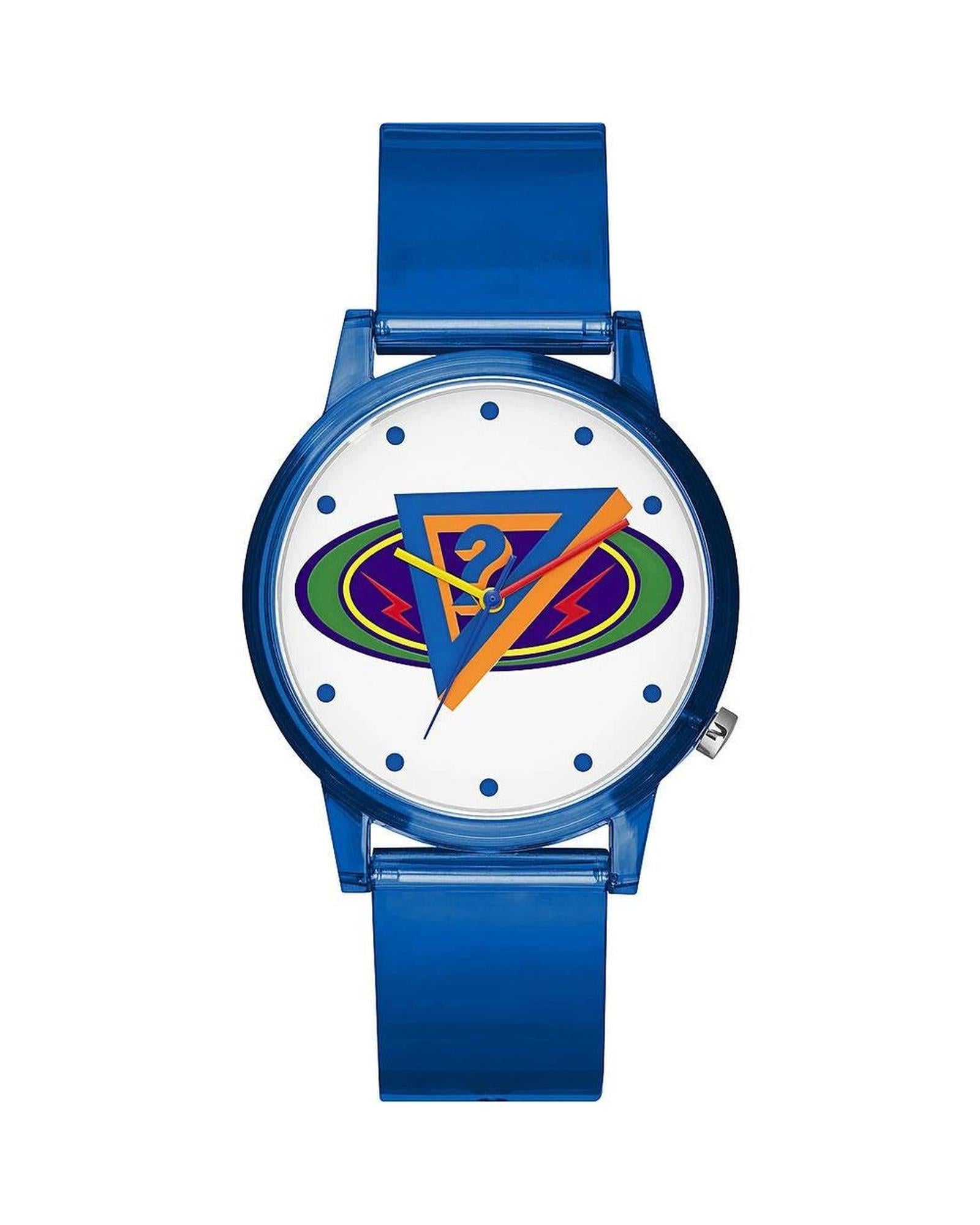 Guess Unisex's Blue Resin Watch - One Size