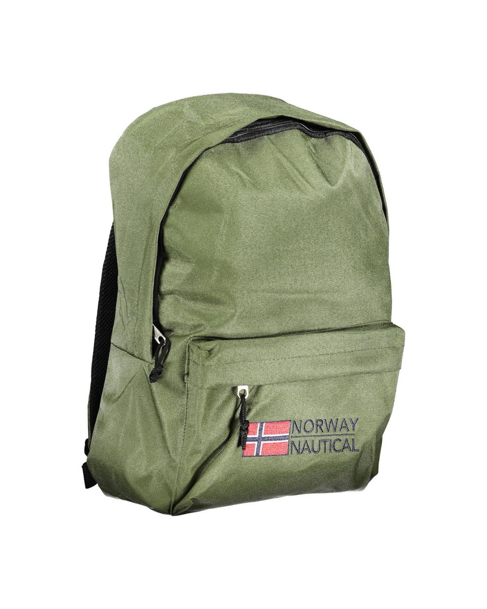Norway 1963 Men's Green Polyester Backpack - One Size