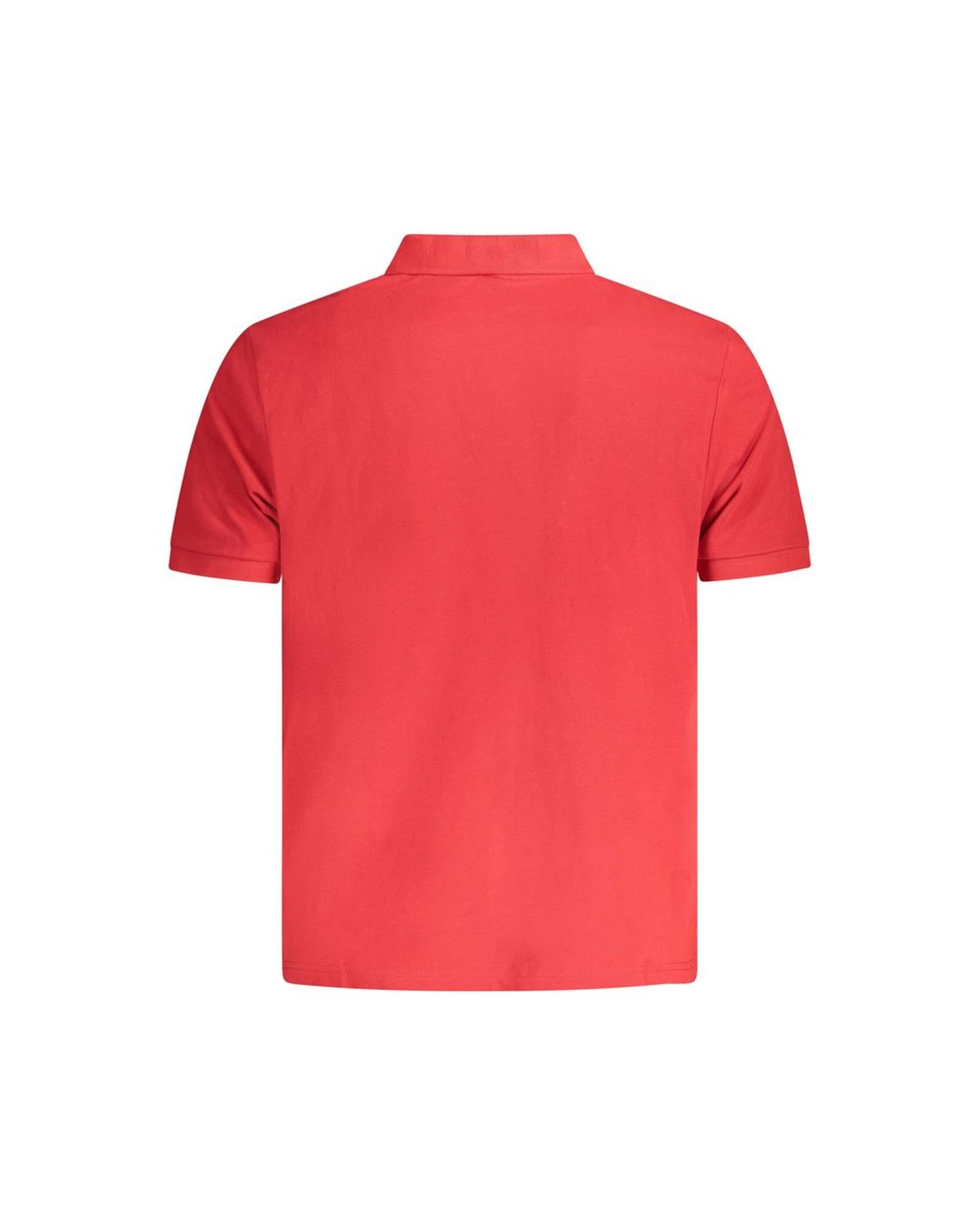 North Sails Men's Red Cotton Polo Shirt - L