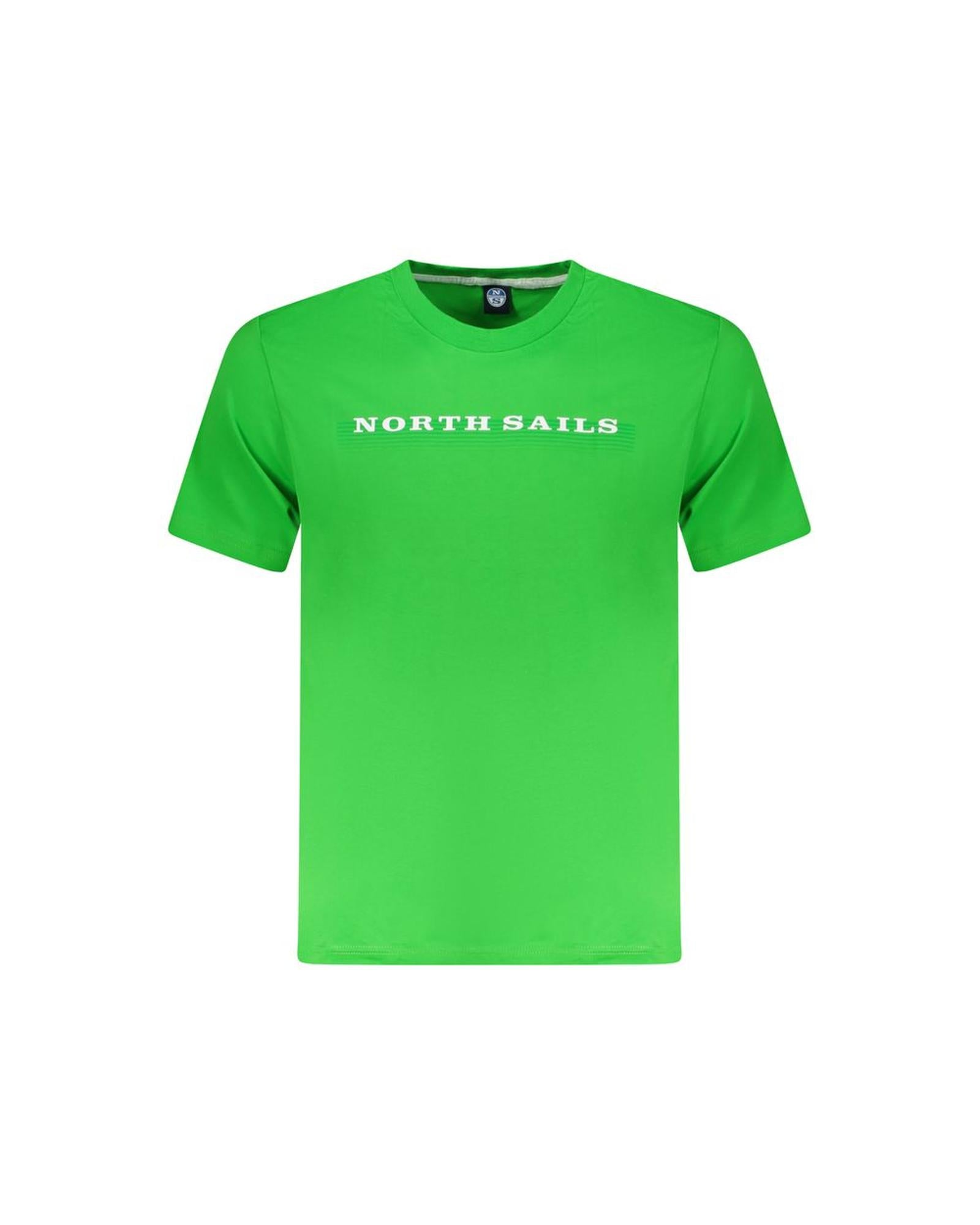 North Sails Men's Green Cotton T-Shirt - XL