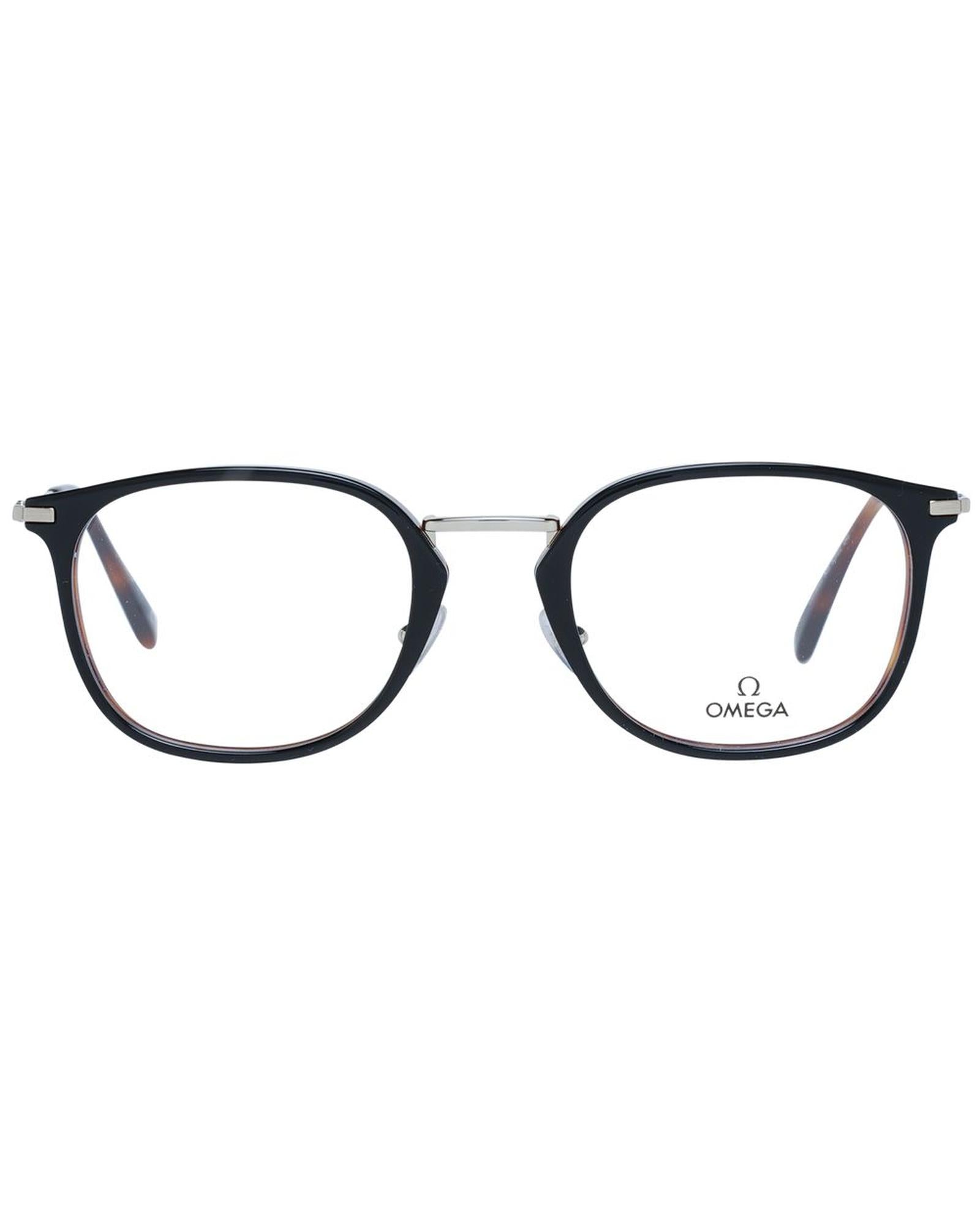 Omega Men's Black Optical Frames - One Size