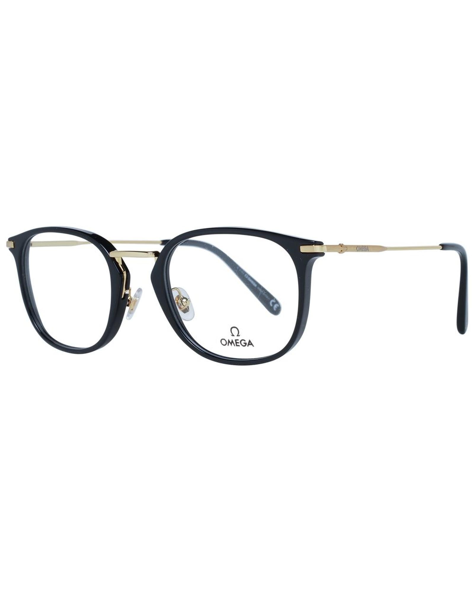 Omega Men's Black Optical Frames - One Size
