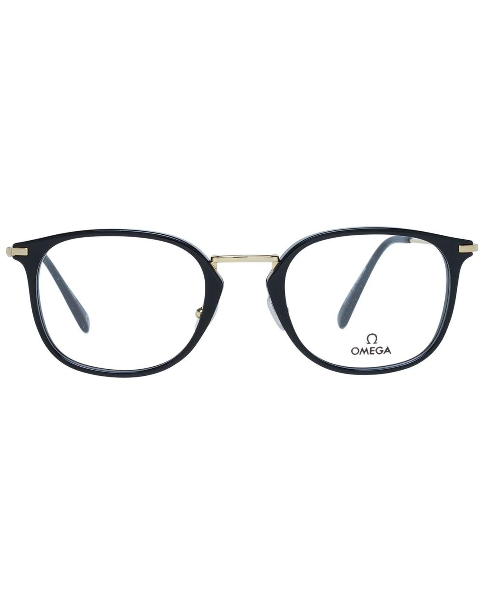 Omega Men's Black Optical Frames - One Size