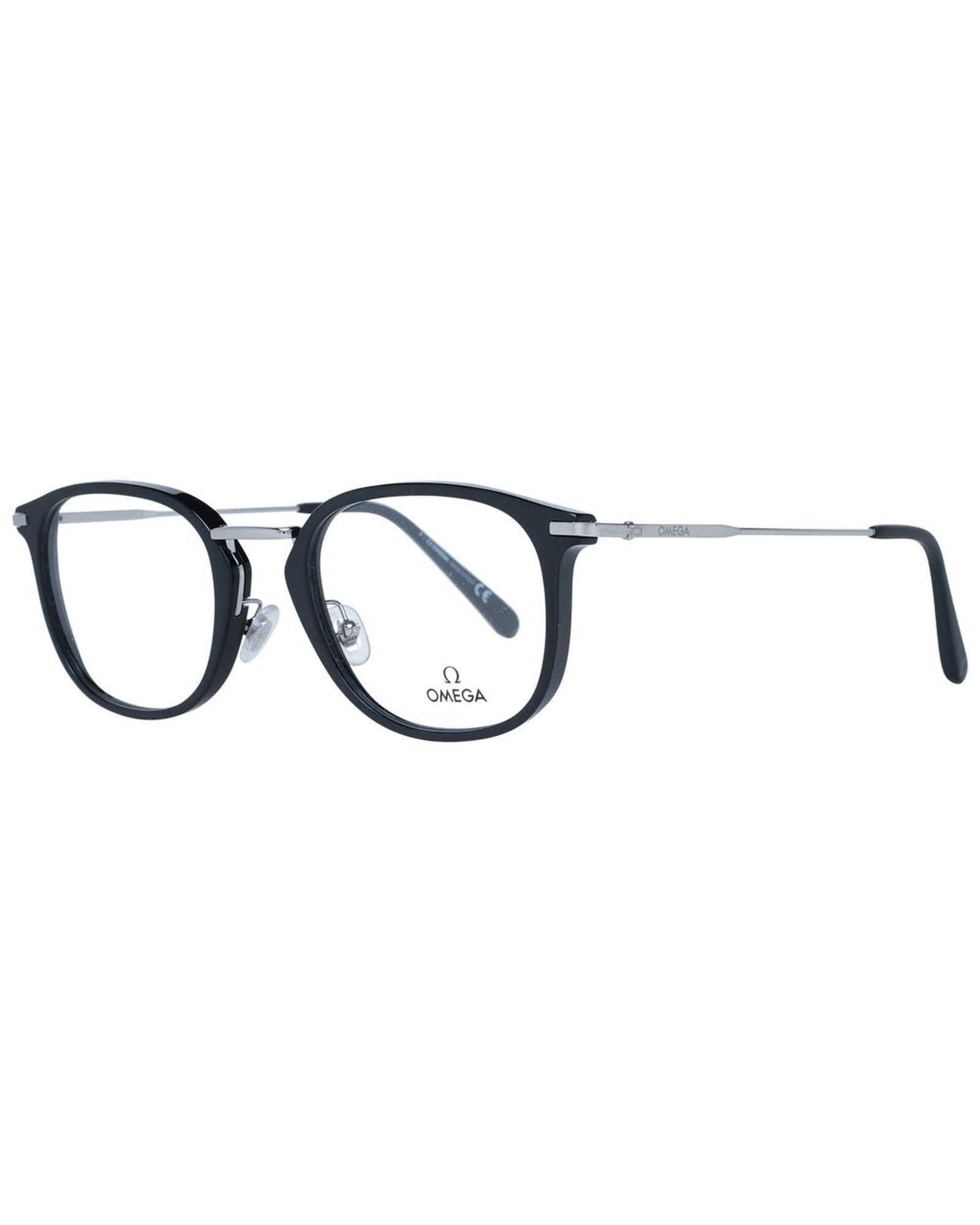 Omega Men's Black Optical Frames - One Size