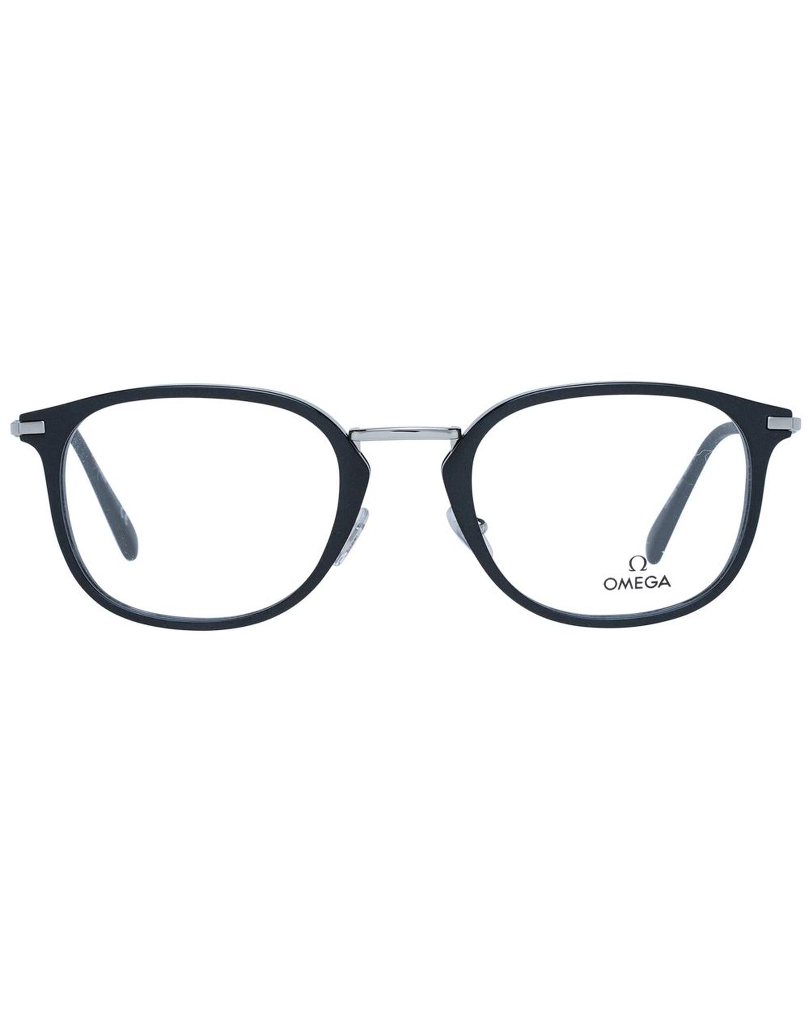 Omega Men's Black Optical Frames - One Size