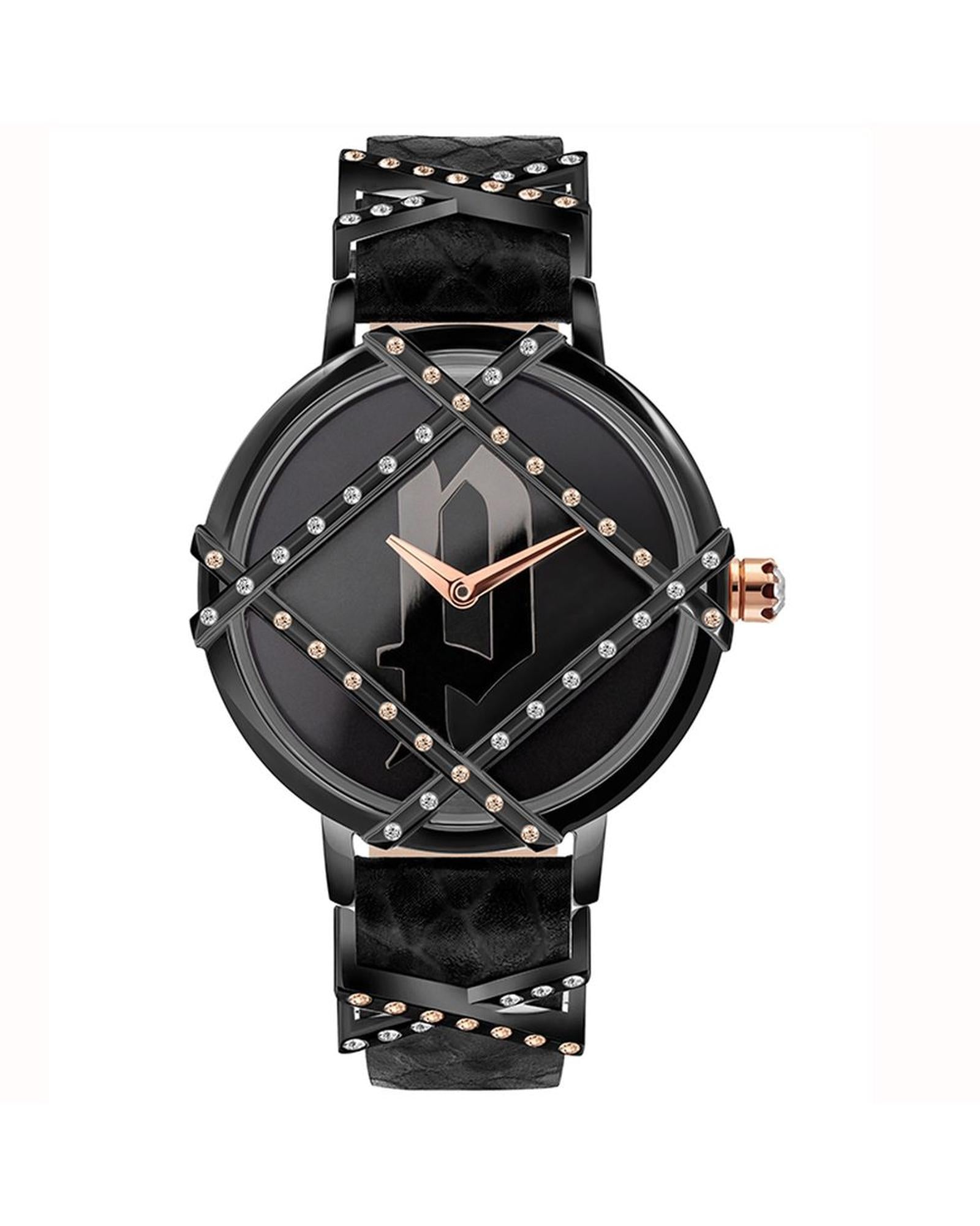 Police Women's Black Watch - One Size