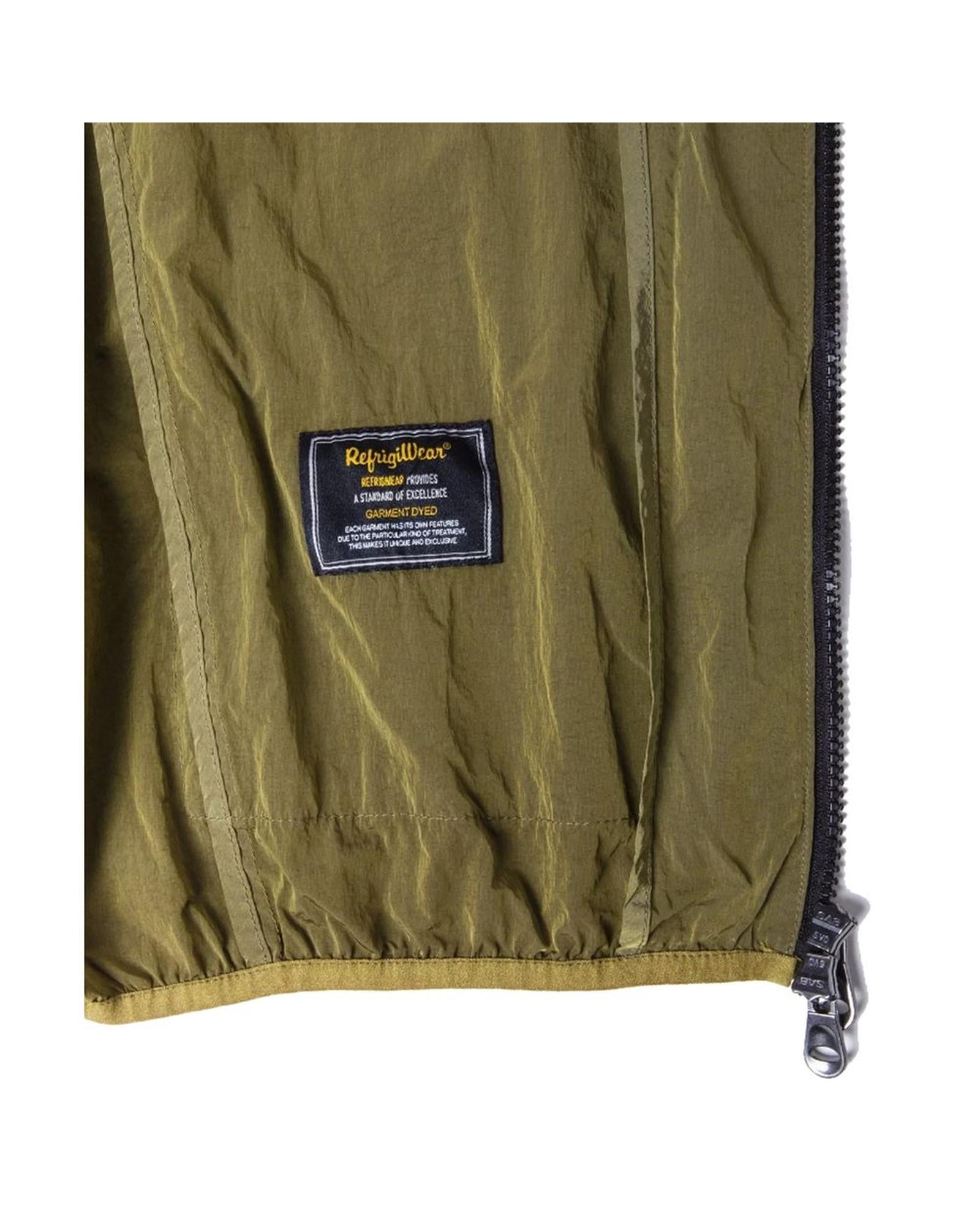 Refrigiwear Men's Green Nylon Jacket - L