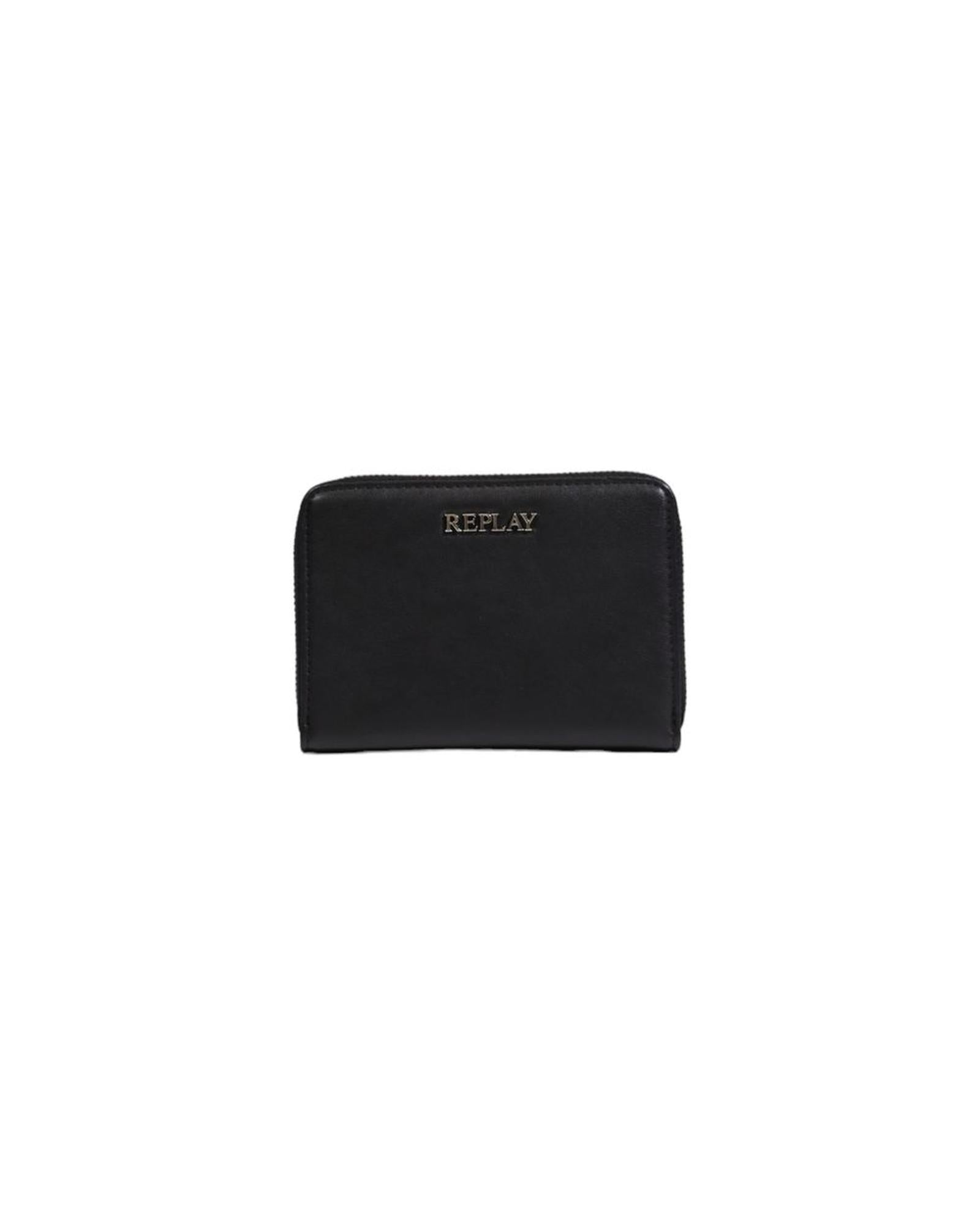 Replay Women's Black Polyester Wallet - One Size