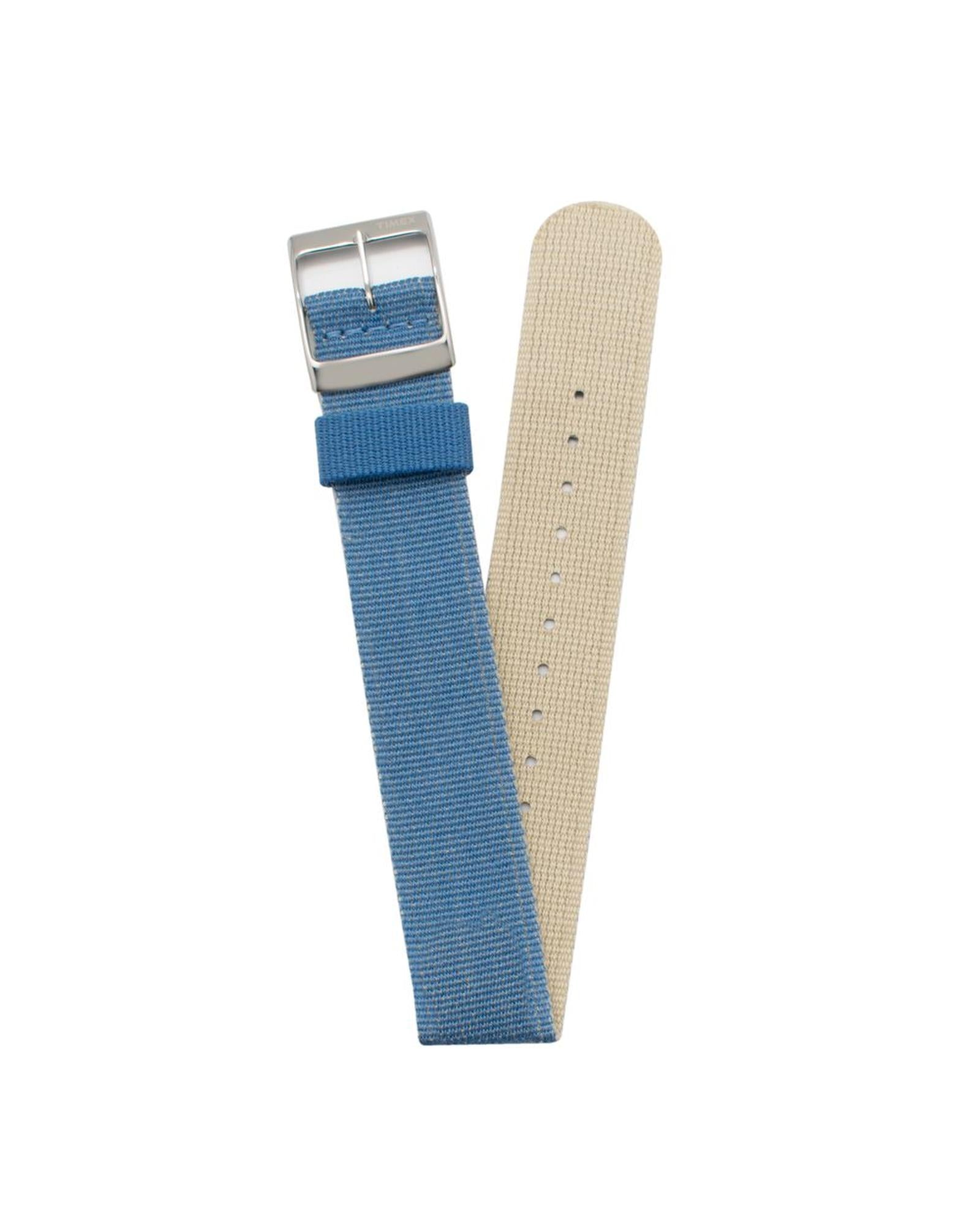 Timex Unisex's Blue Textil Watch - One Size