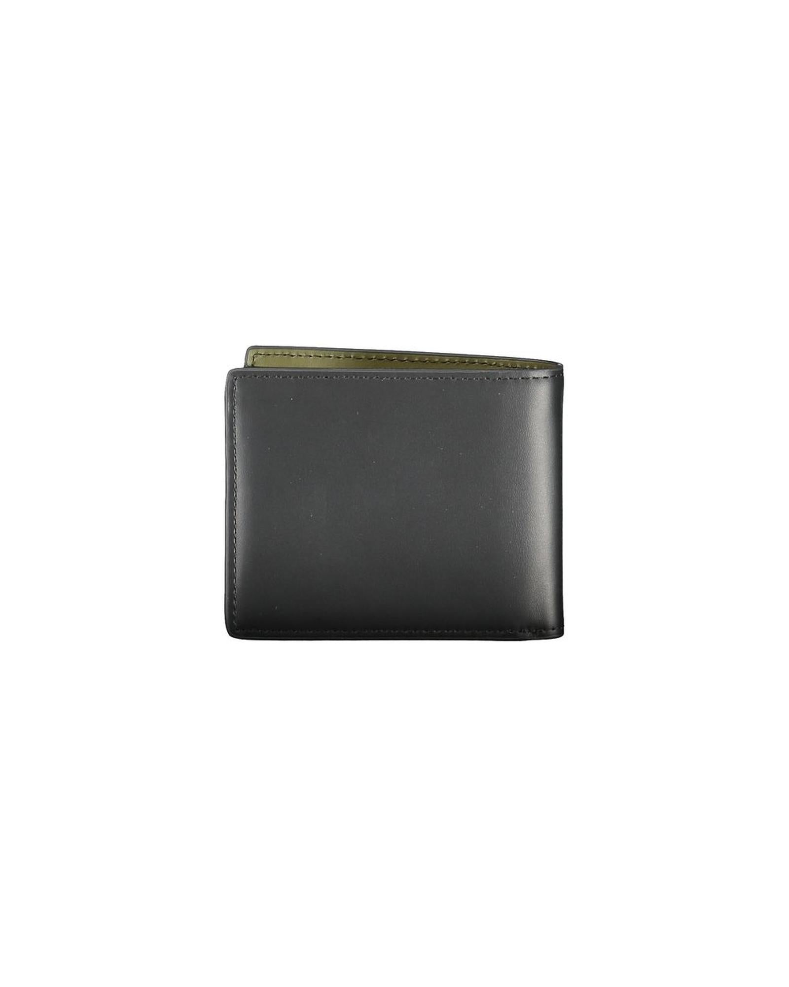 Tommy Hilfiger Men's Black Leather Wallet - One Size