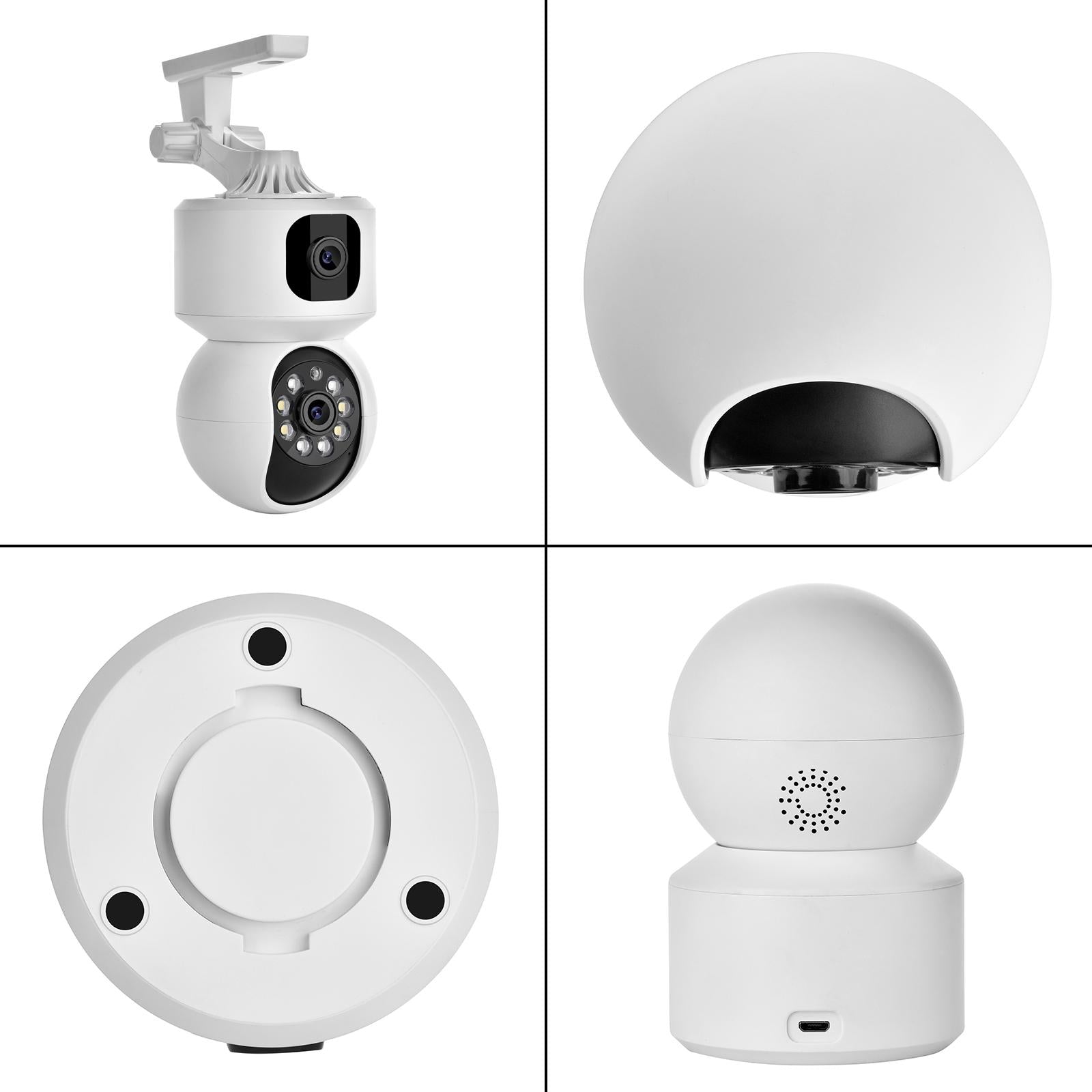 Wireless Smart Ptz Camera - 2Mp Dual Lens