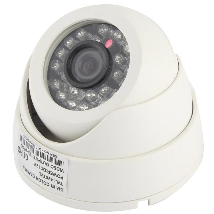 24 Led Infrared Camera With 3.6Mm Lens - 20M Ir Distance Abs Material