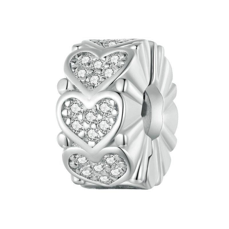 Heart Silicone Snap On Accessory