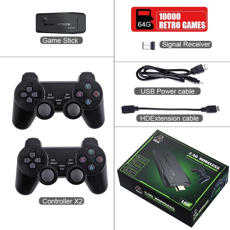 Wireless Hd Game Console - 64G 10 000 Games Y3 Lite