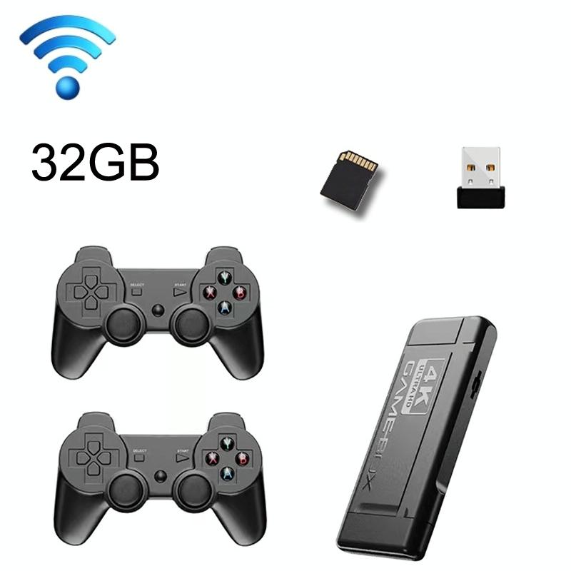 Wireless K9 Game Console With 100000 Built-In Games Double Battle 32G Storage