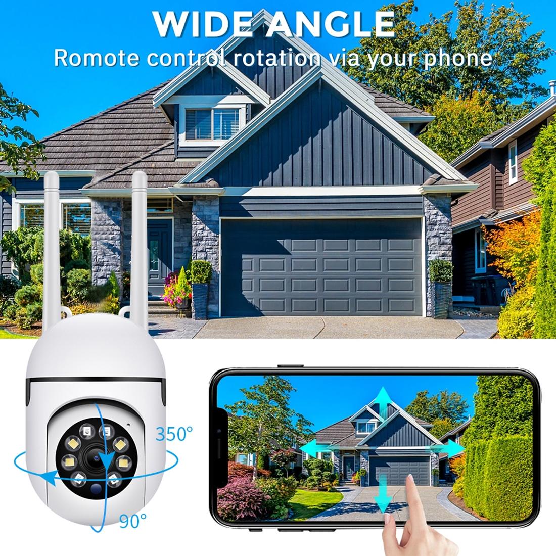 Wireless Hd Smart Camera With Night Vision & Two-Way Audio - 32Gb Memory