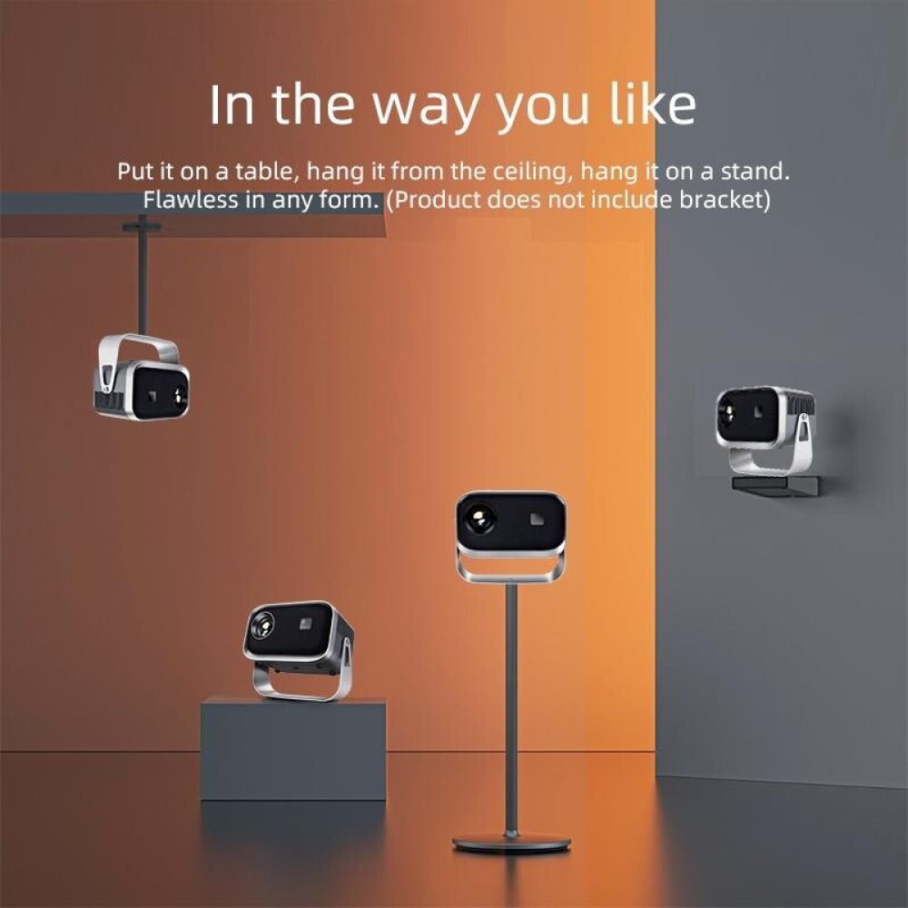 360 Degree Rotating Mini Led Projector - 150 Lumens 1280X720P