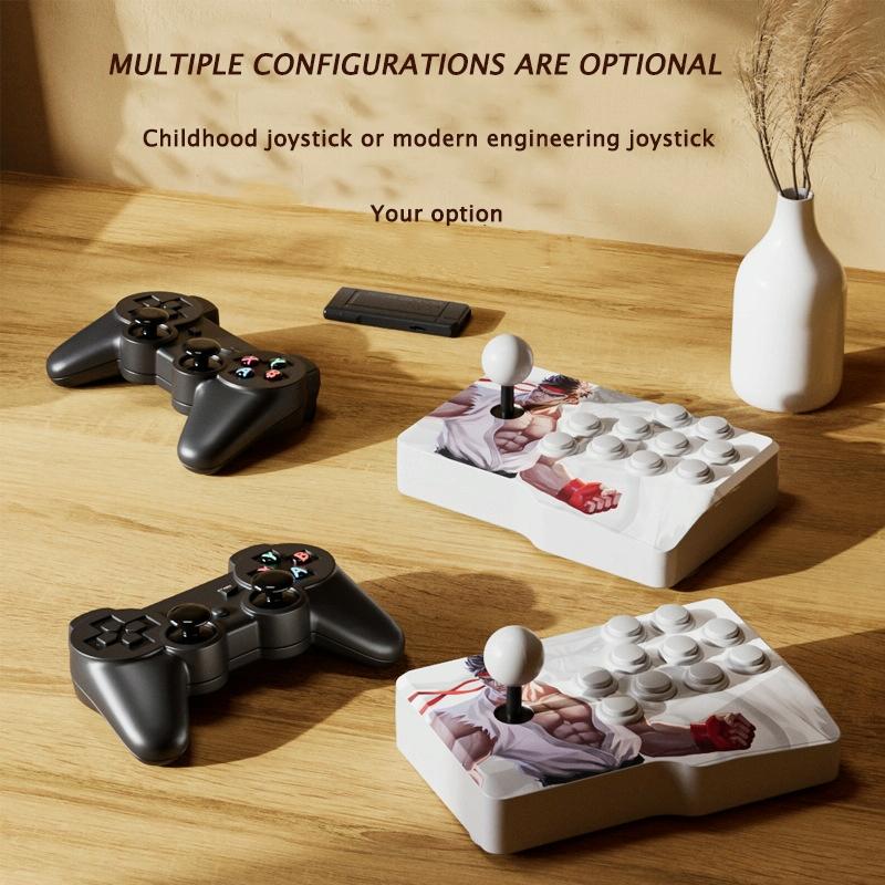 Wireless K9 Game Console With 15000 Built-In Games For Tv Double Battle Simulation - 64G