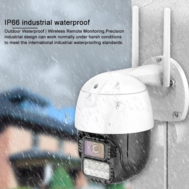 Smart Wifi Dome Camera With 3Mp Humanoid Recognition And Ai Alarm