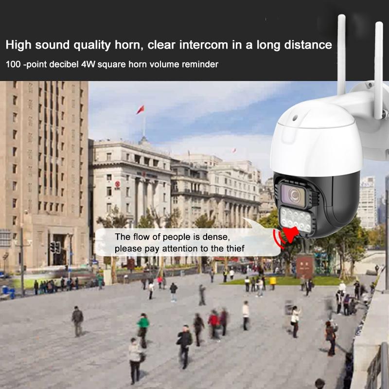 Smart Wifi Dome Camera With 3Mp Humanoid Recognition And Ai Alarm
