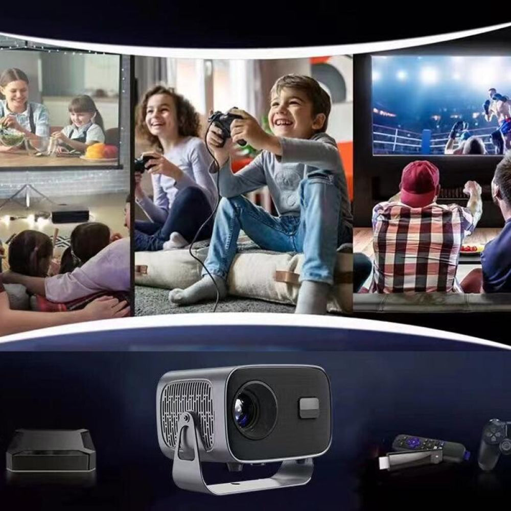 Portable 4K Android Smart Projector - Compact And Versatile