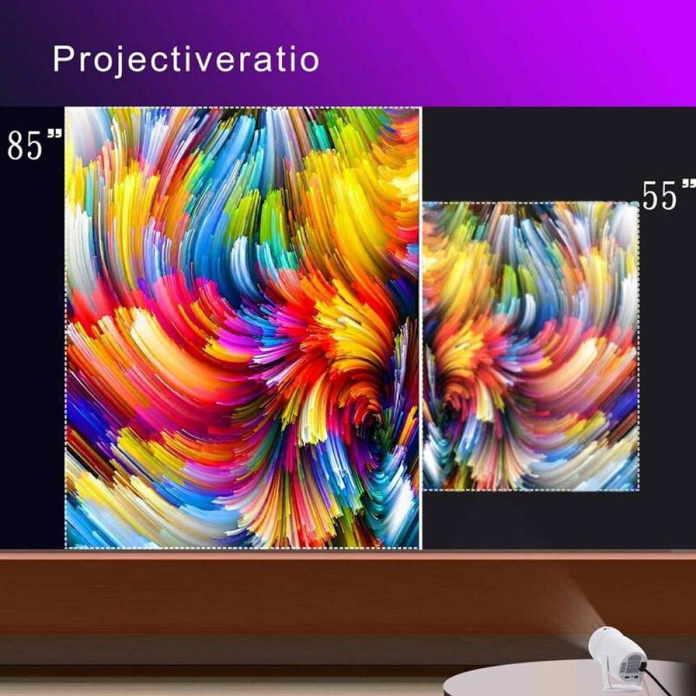 Intelligent Portable Projector With Android 12.0 For Family Use