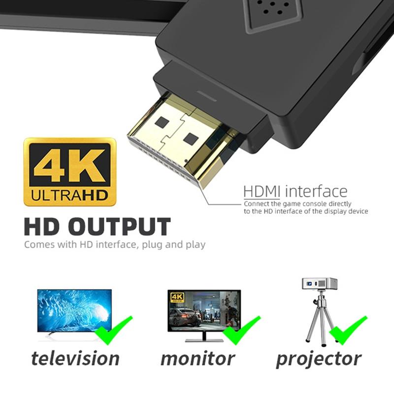 Wireless Y2 Game Console - 830 Hd Games Somatosensory Version