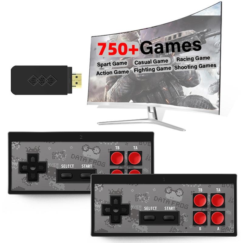 Wireless Y2 Game Console - 830 Hd Games Somatosensory Version